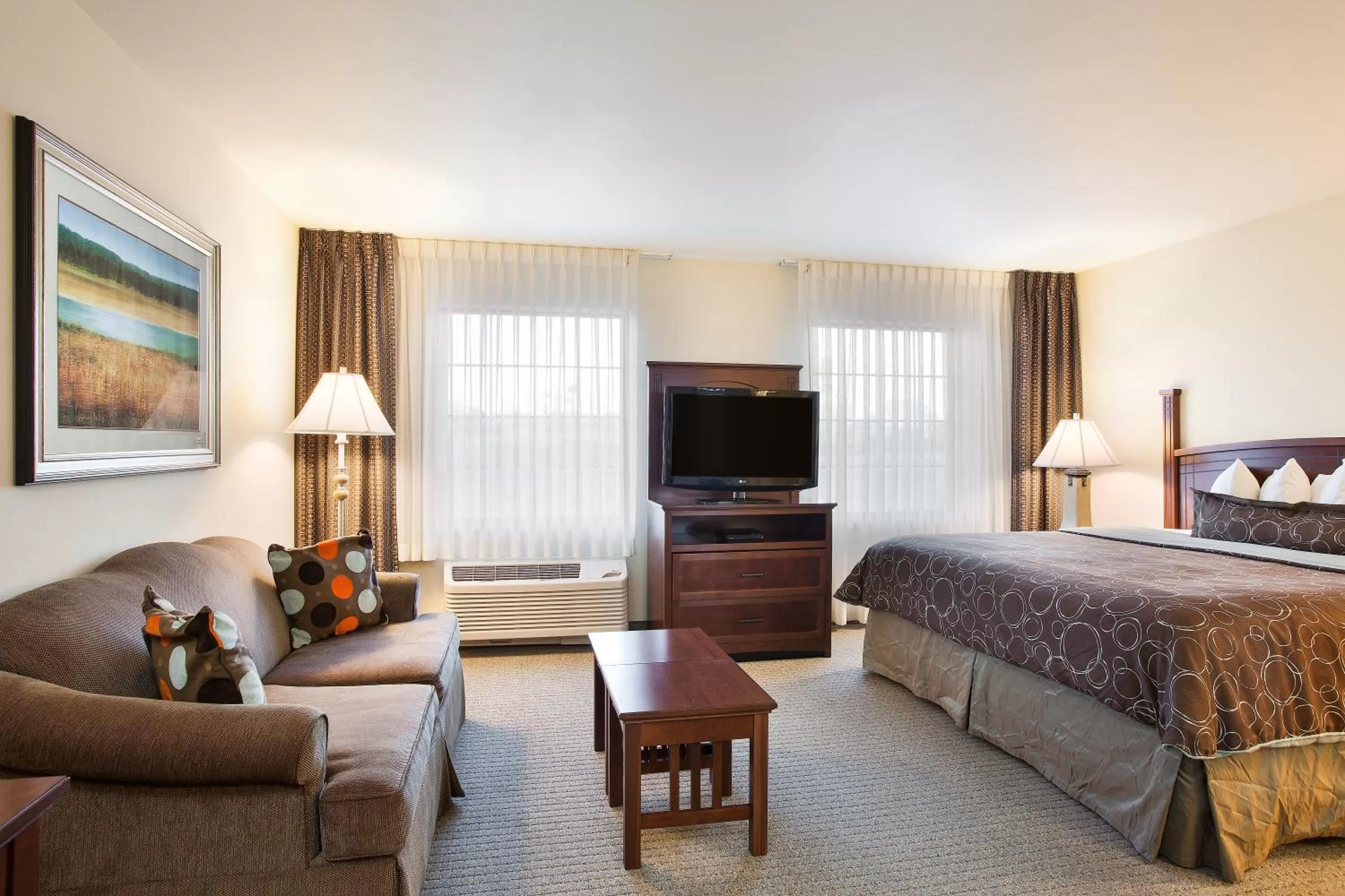 Photo of the whole room, Bed in Staybridge Suites El Paso Airport by IHG