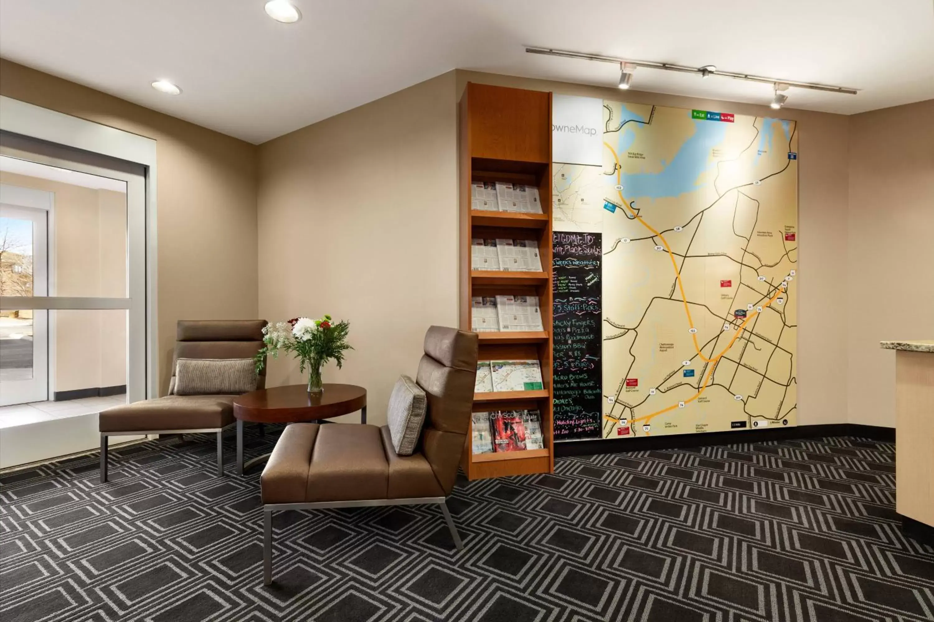 Lobby or reception, Lobby/Reception in TownePlace Suites by Marriott Chattanooga Near Hamilton Place