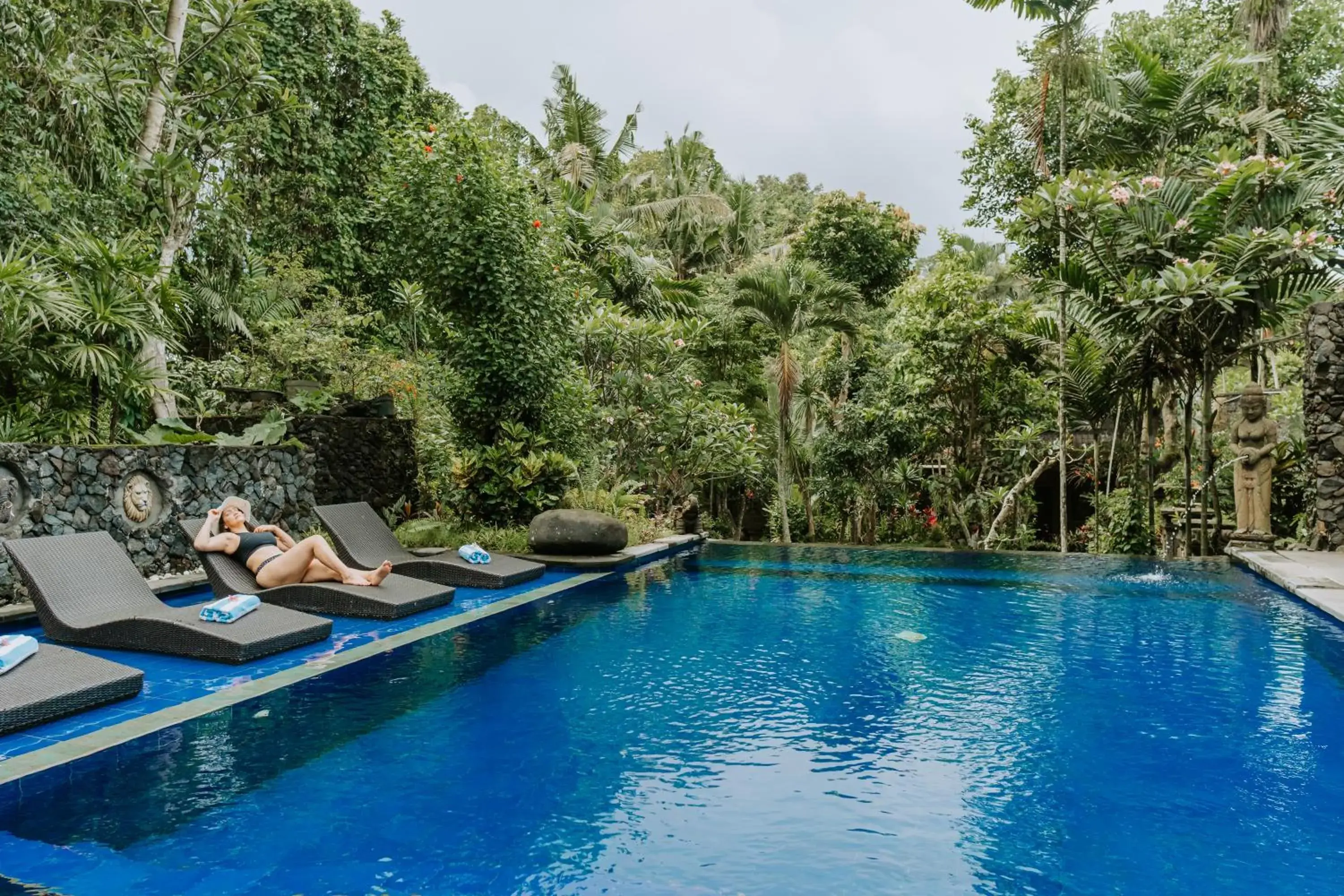 Swimming pool in Dewangga Ubud Swimming pool in Dewangga Ubud