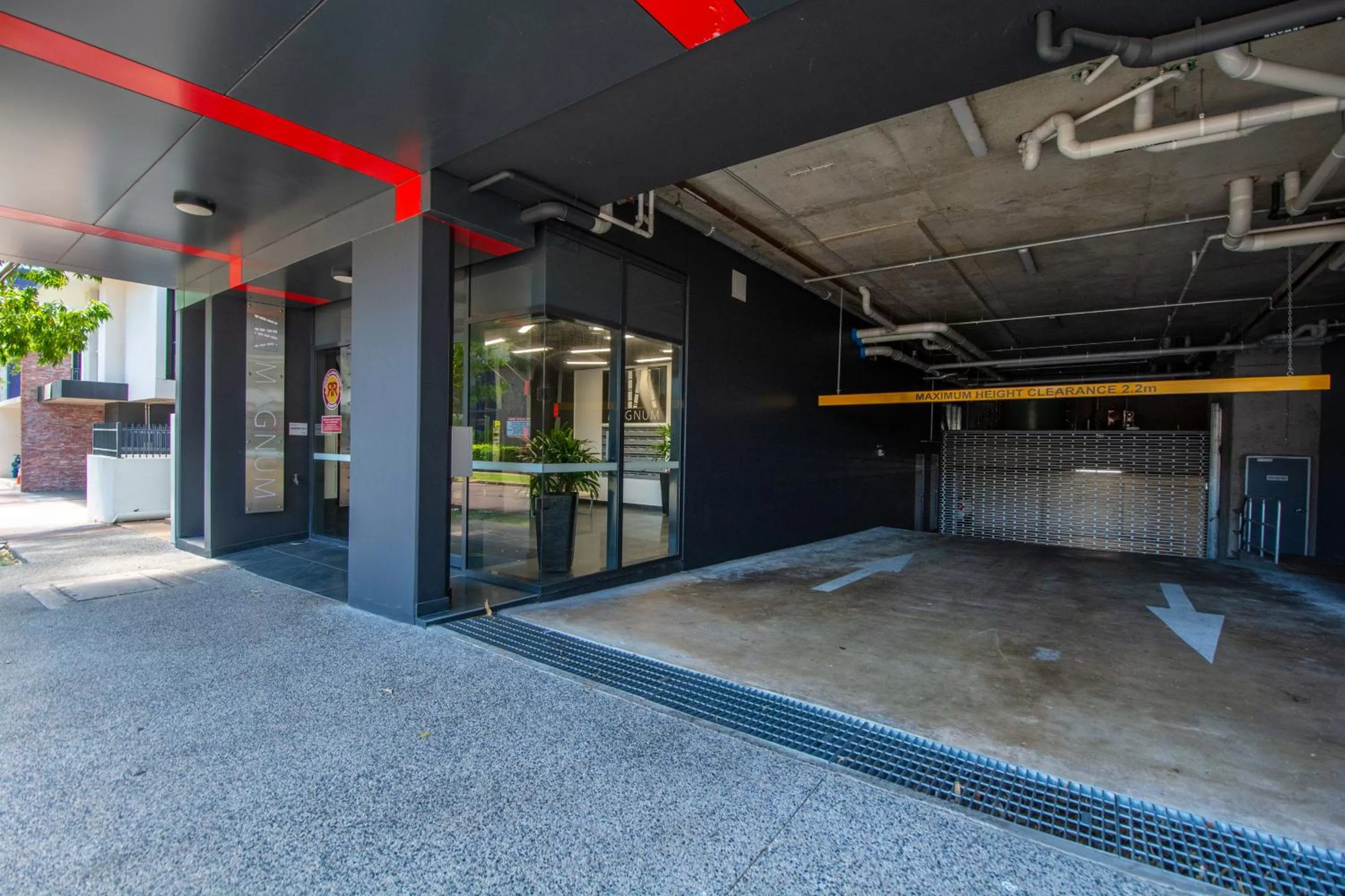 Facade/entrance in Magnum Serviced Apartments