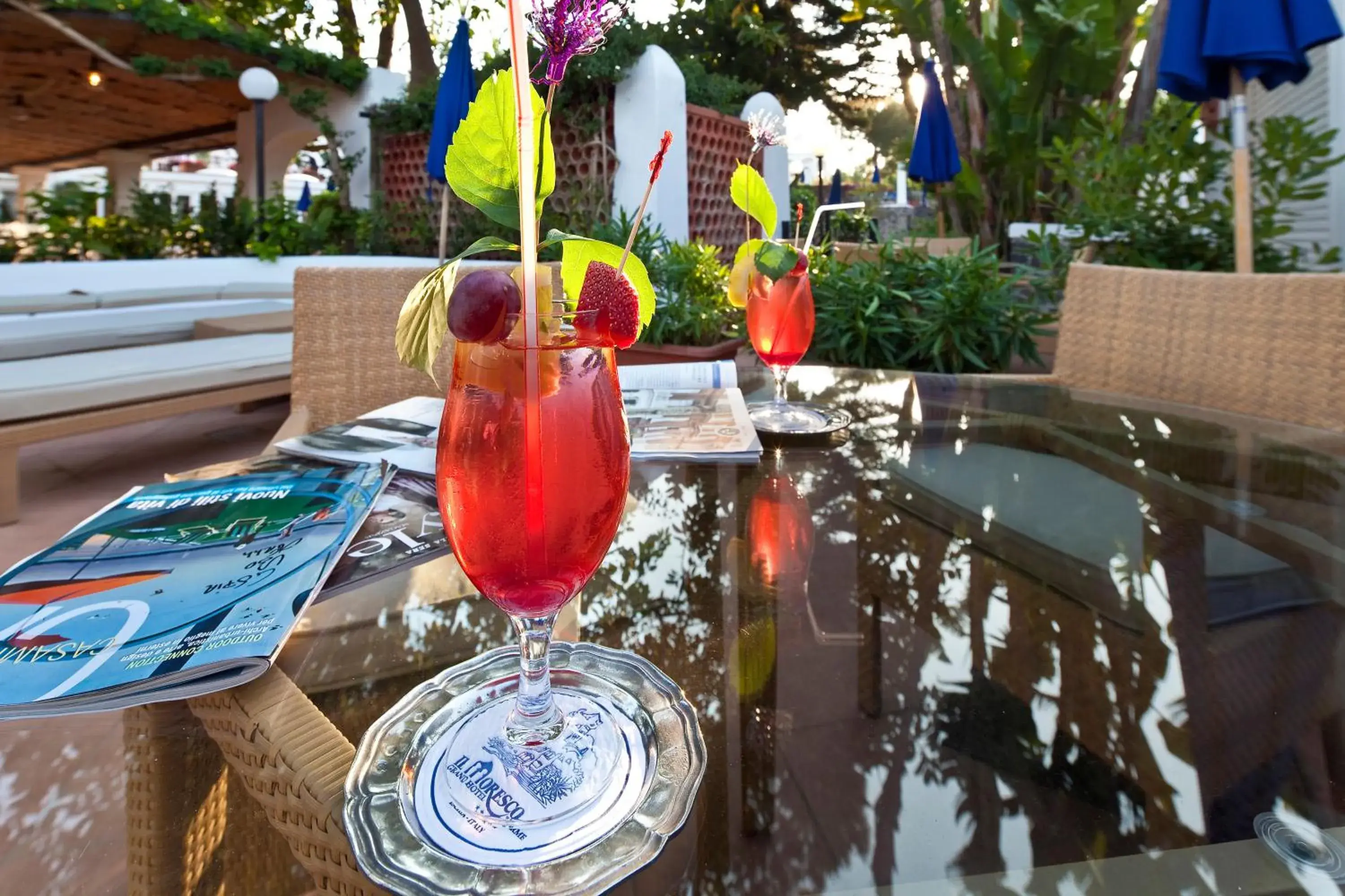 Balcony/Terrace in Grand Hotel Il Moresco