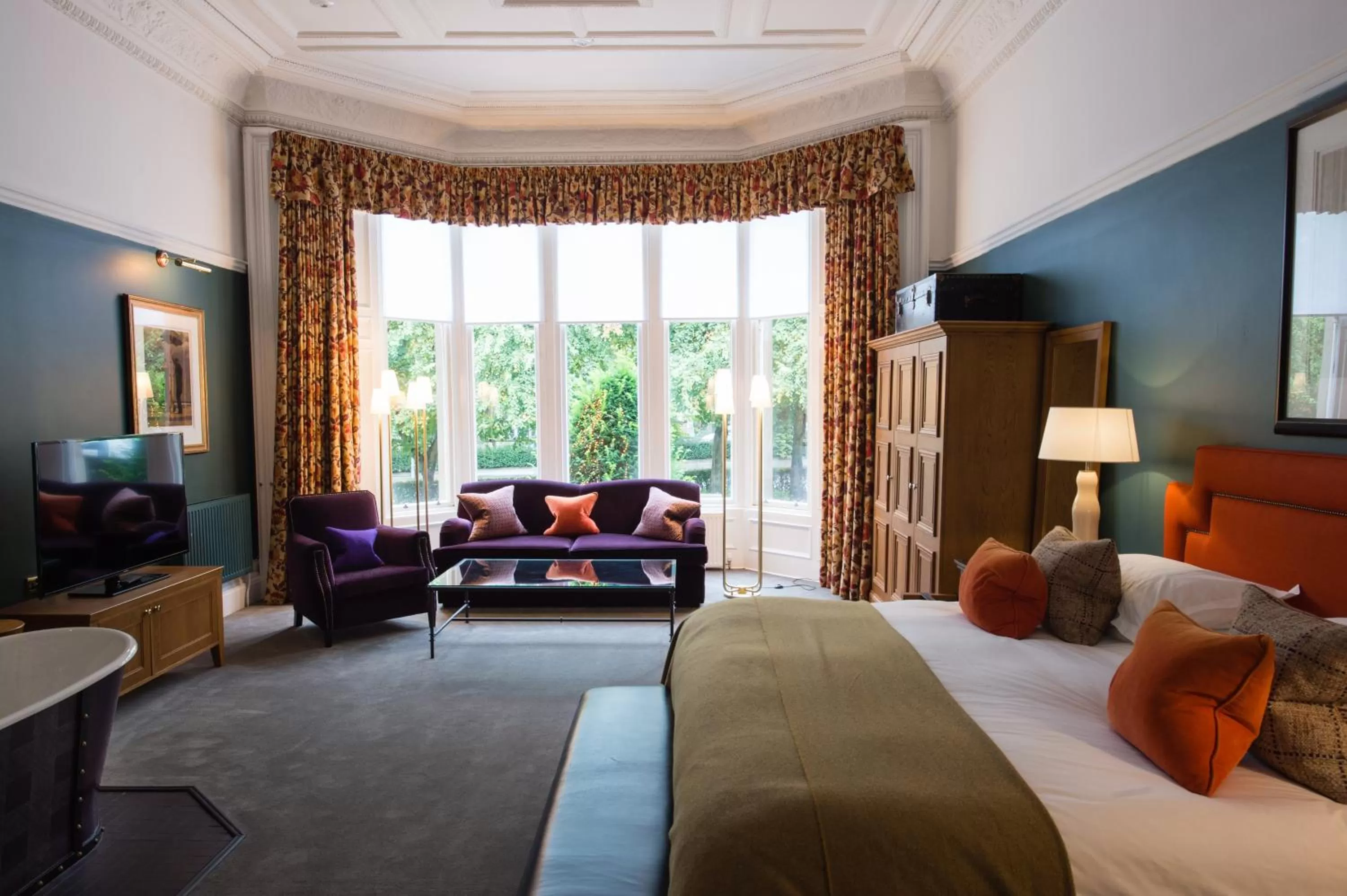 Bedroom, Bed in One Devonshire Gardens a Hotel Du Vin