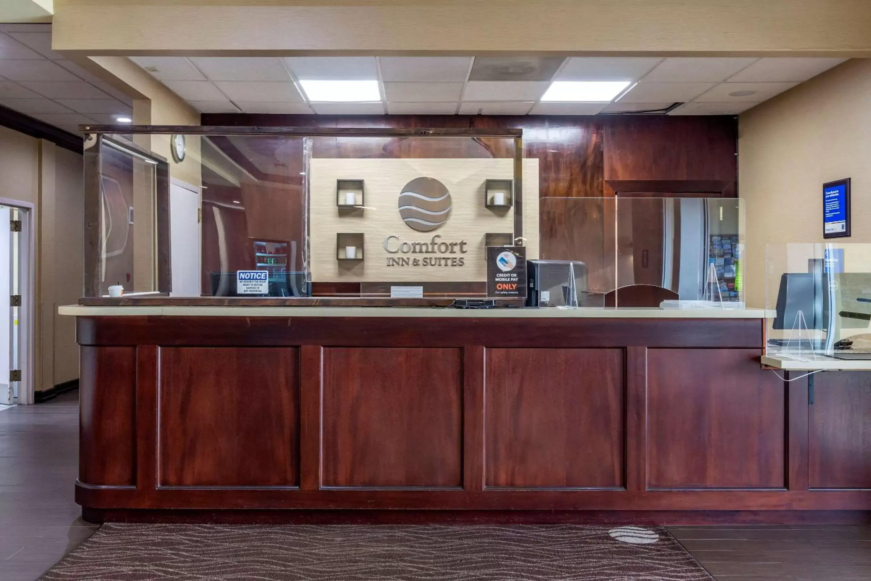 Lobby or reception in Comfort Inn & Suites Seattle North Lobby or reception in Comfort Inn & Suites Seattle North