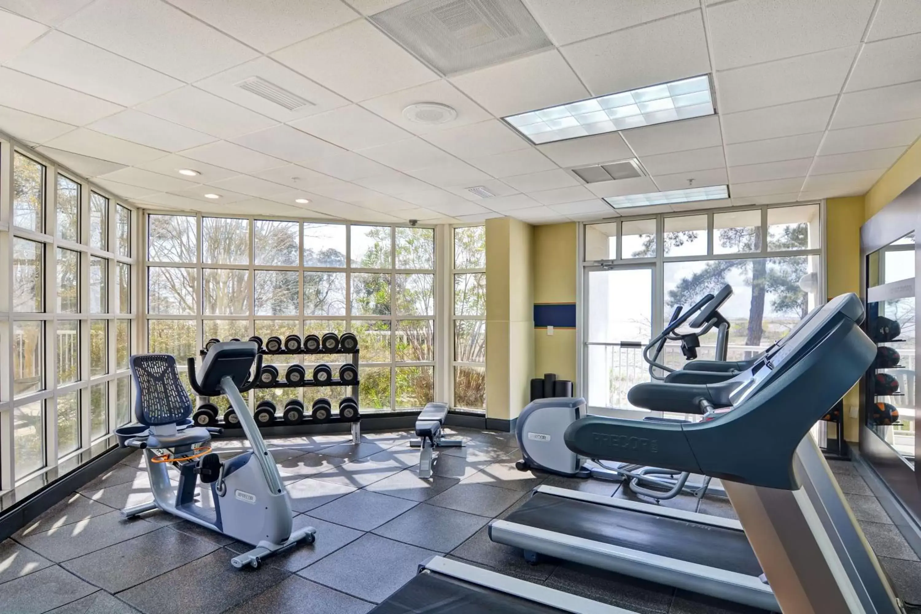 Fitness centre/facilities, Fitness Center/Facilities in Hampton Inn Mobile/East Bay