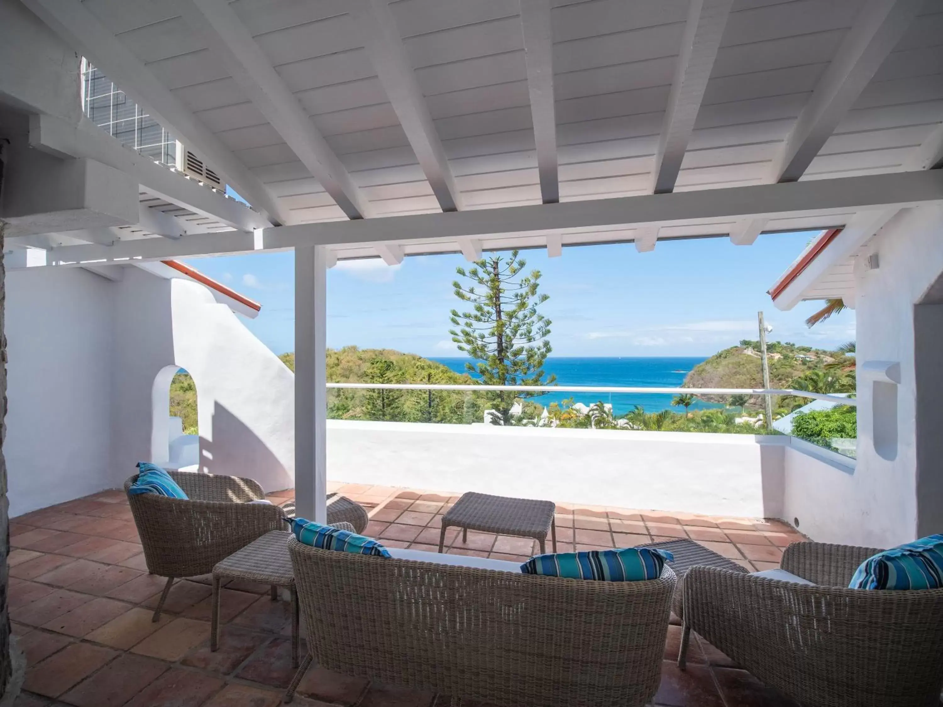 Balcony/Terrace in Windjammer Landing Villa Beach Resort