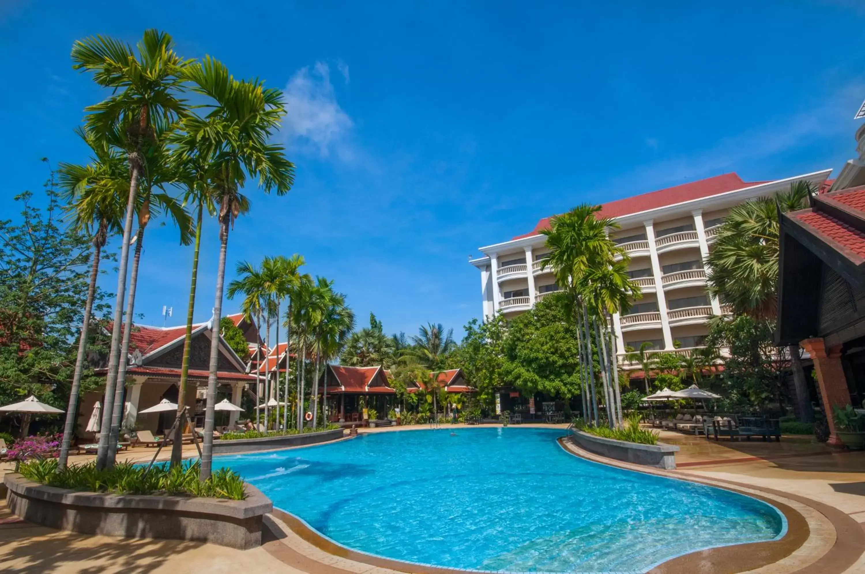Swimming pool in Borei Angkor Resort & Spa Swimming pool in Borei Angkor Resort & Spa