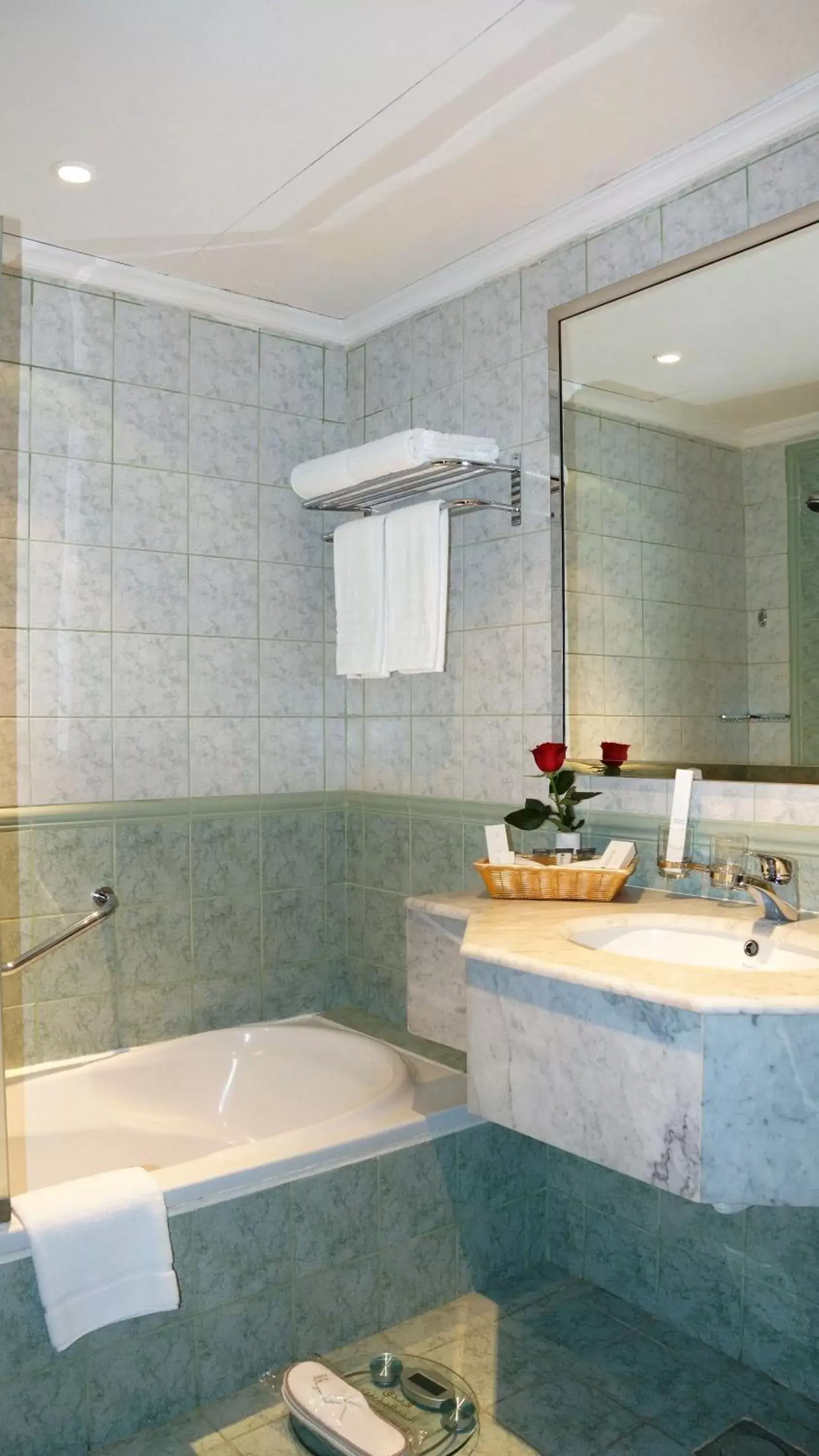 Shower, Bathroom in Executives Hotel - Olaya