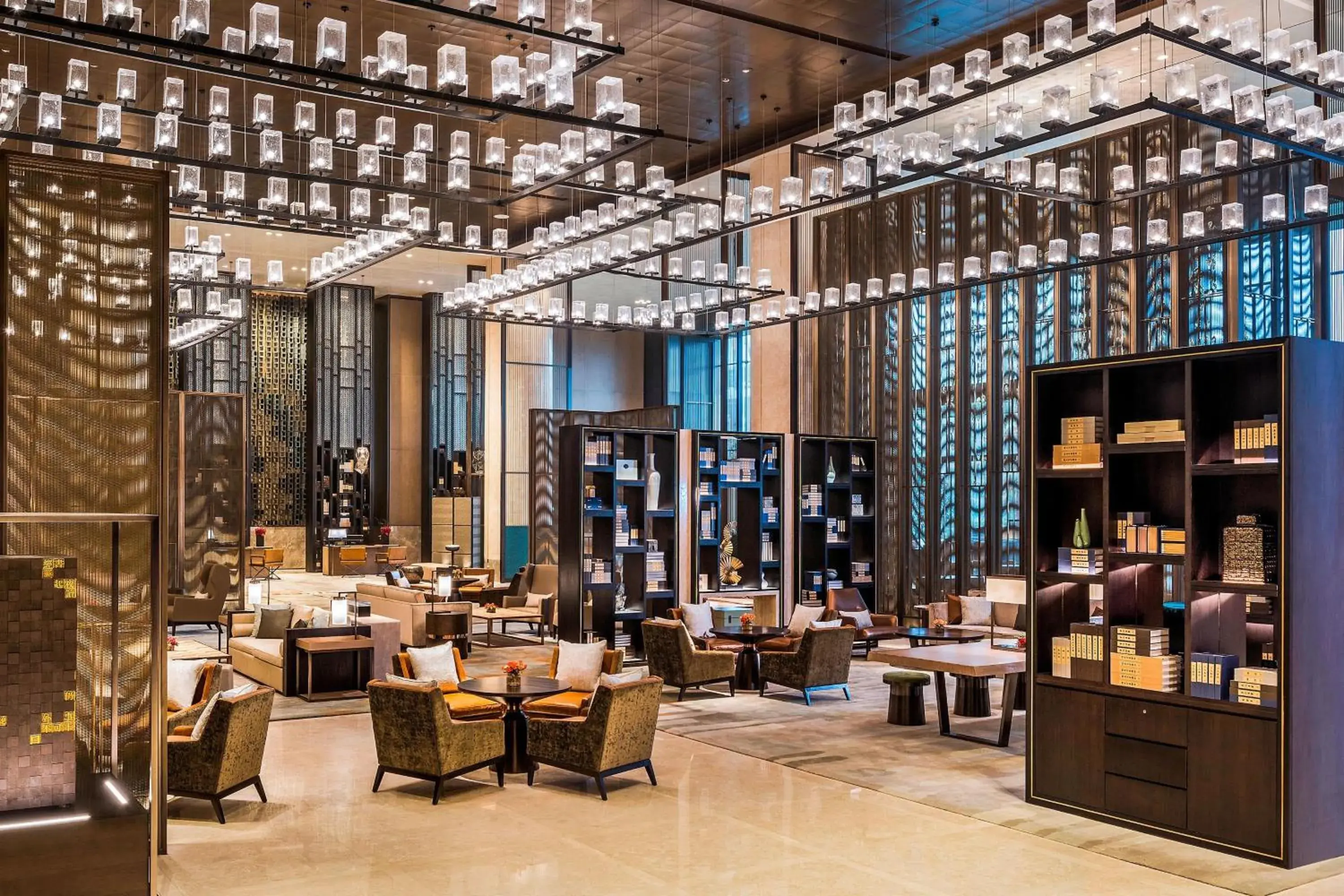 Lobby or reception, Restaurant/Places to Eat in Meixi Lake Hotel, a Luxury Collection Hotel, Changsha