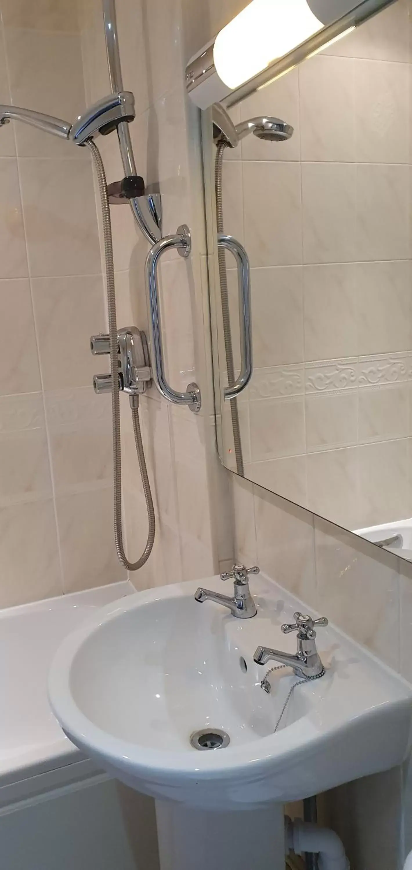 Shower, Bathroom in Oaklands Hall Hotel Sure Hotel Collection by Best Western