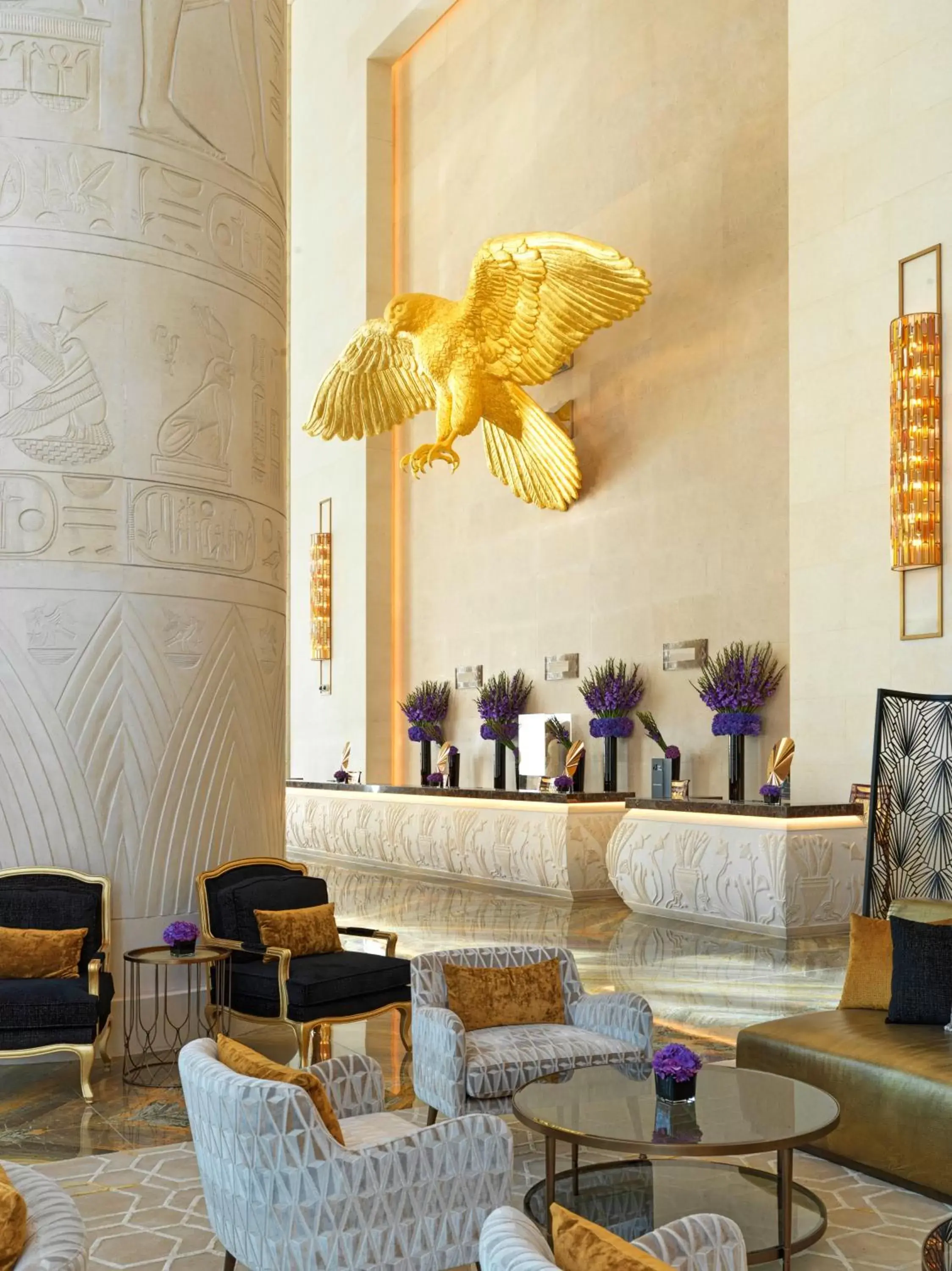 Lobby or reception, Lobby/Reception in Sofitel Dubai The Obelisk