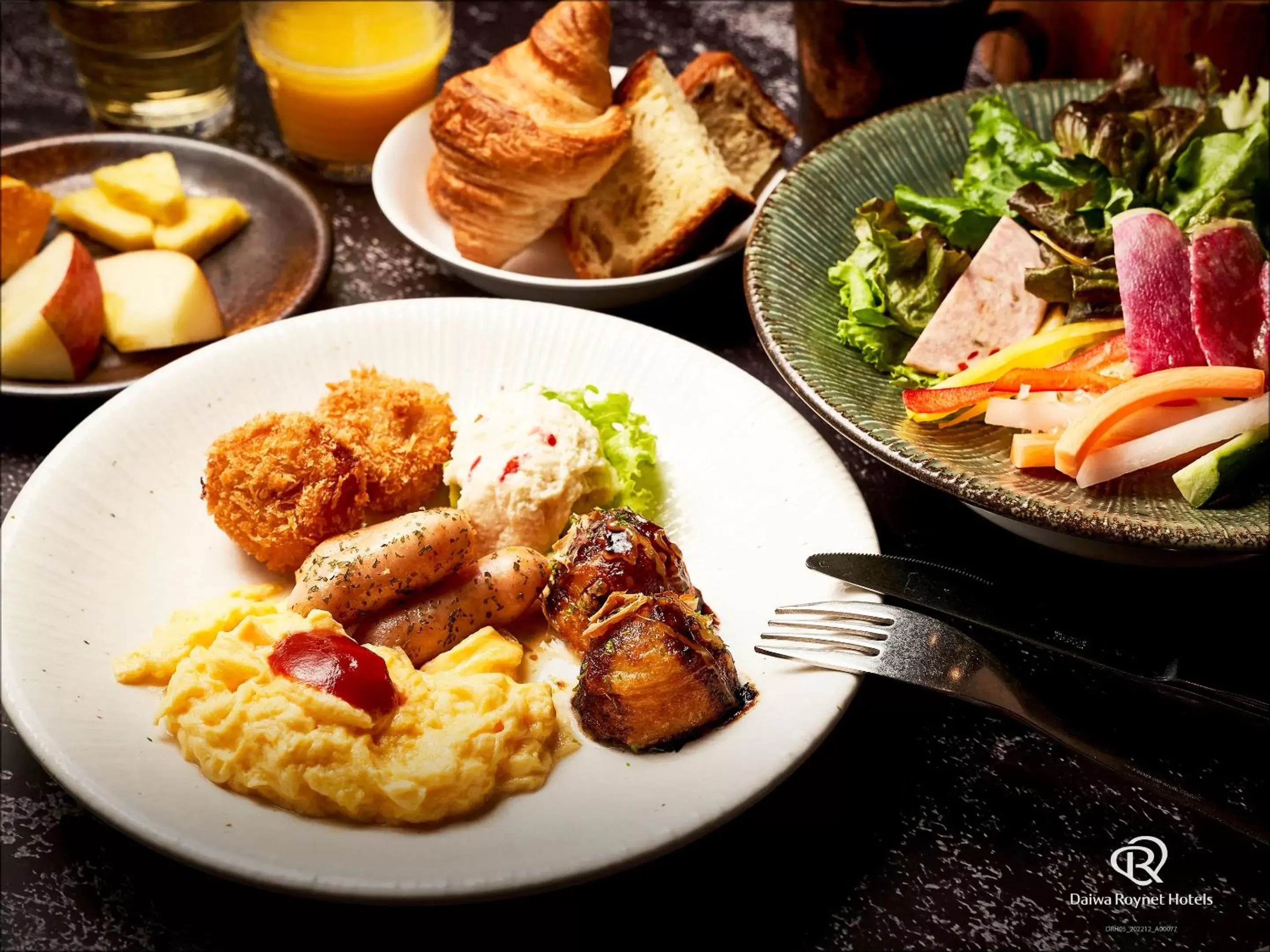 Buffet breakfast in Daiwa Roynet Hotel Osaka-Kitahama Buffet breakfast in Daiwa Roynet Hotel Osaka-Kitahama