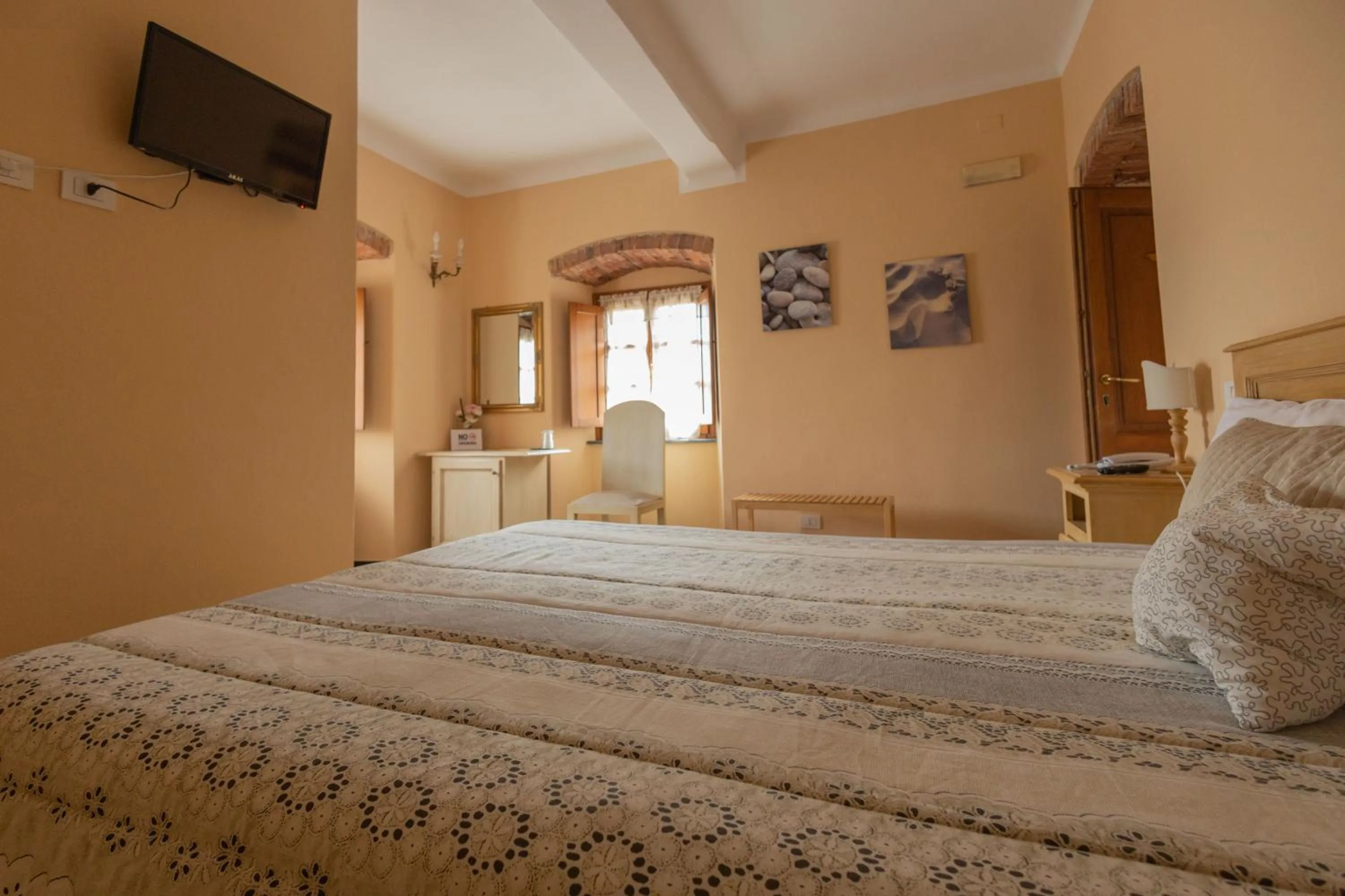 Bed in Albergo la Luna