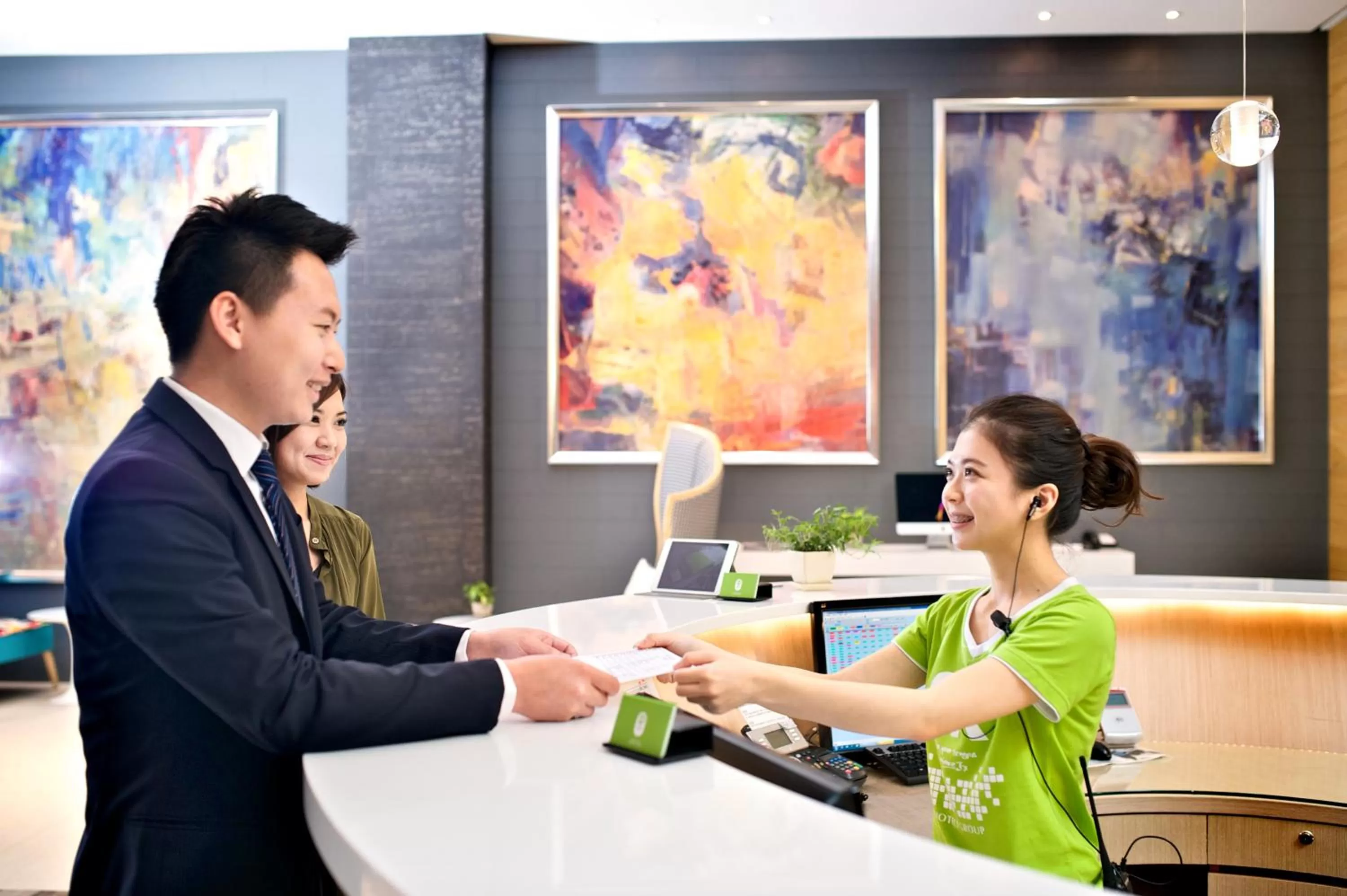 Lobby or reception in FX INN Kaohsiung Zhonghua Road Branch