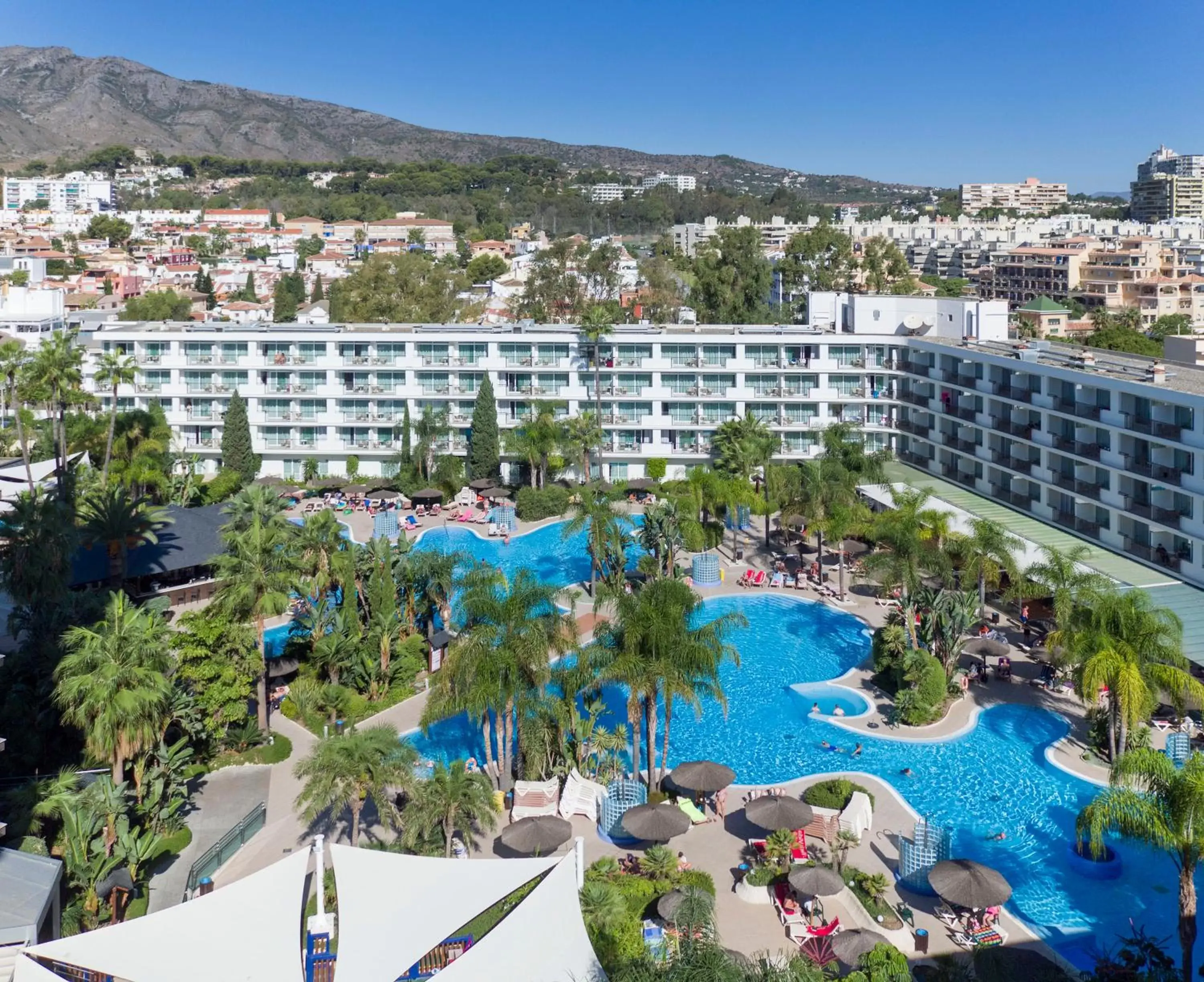 Bird's eye view, Pool View in Sol Principe