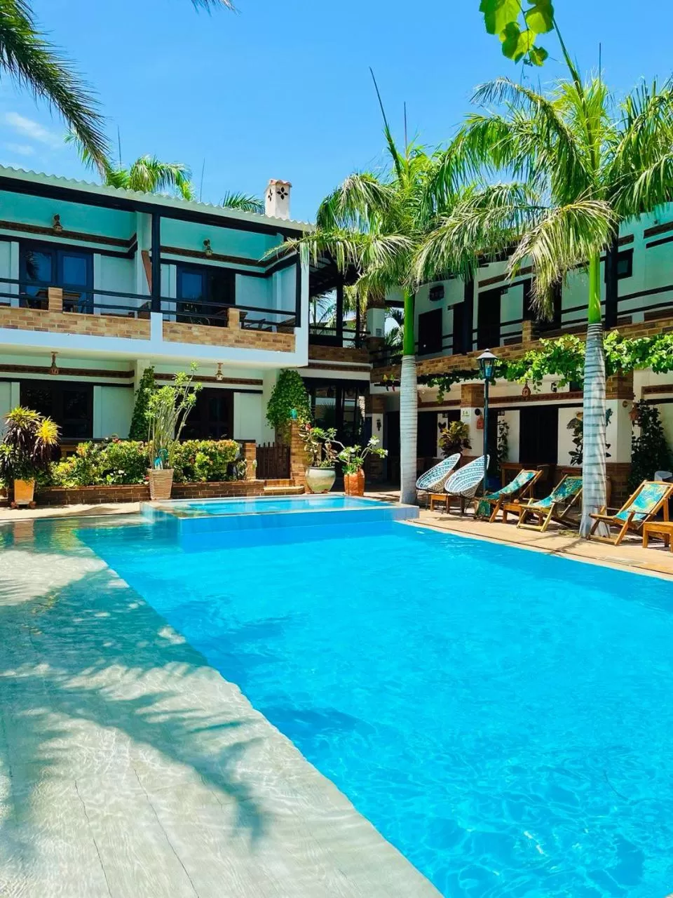 Pool view in Camali Hotel