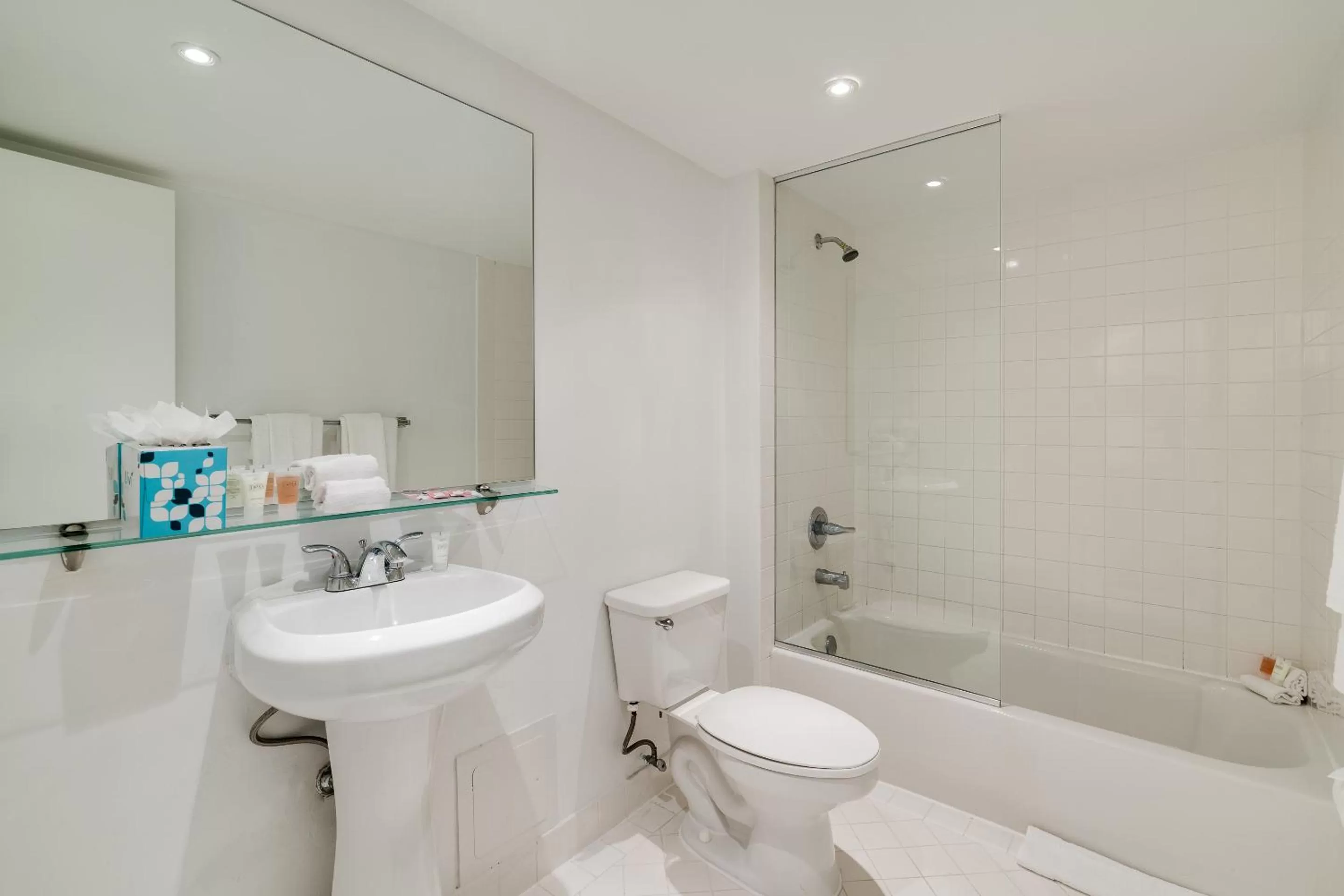 Bathroom in Crest Hotel Suites