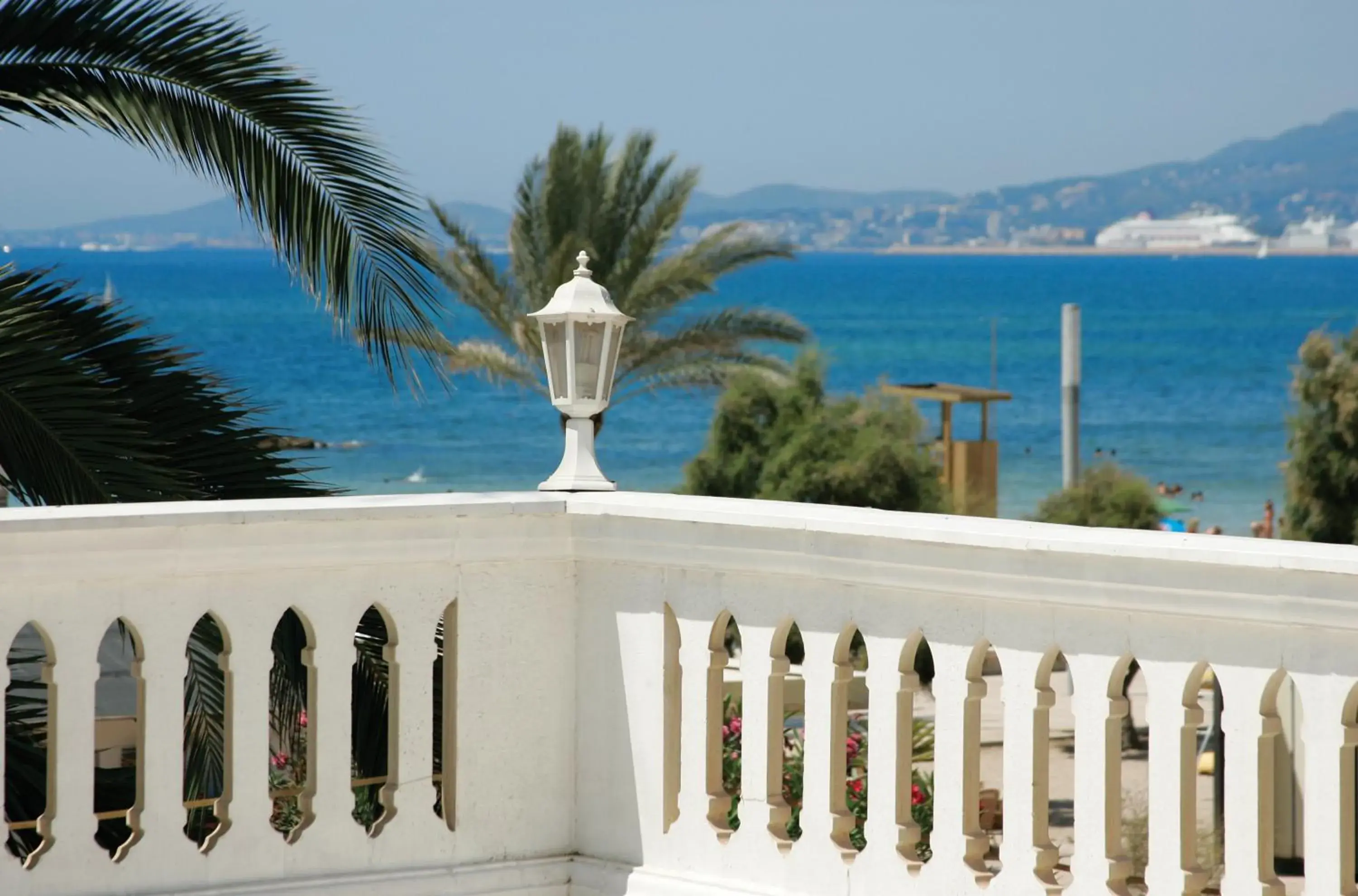 Balcony/Terrace, Sea View in Hotel Ciutat Jardi