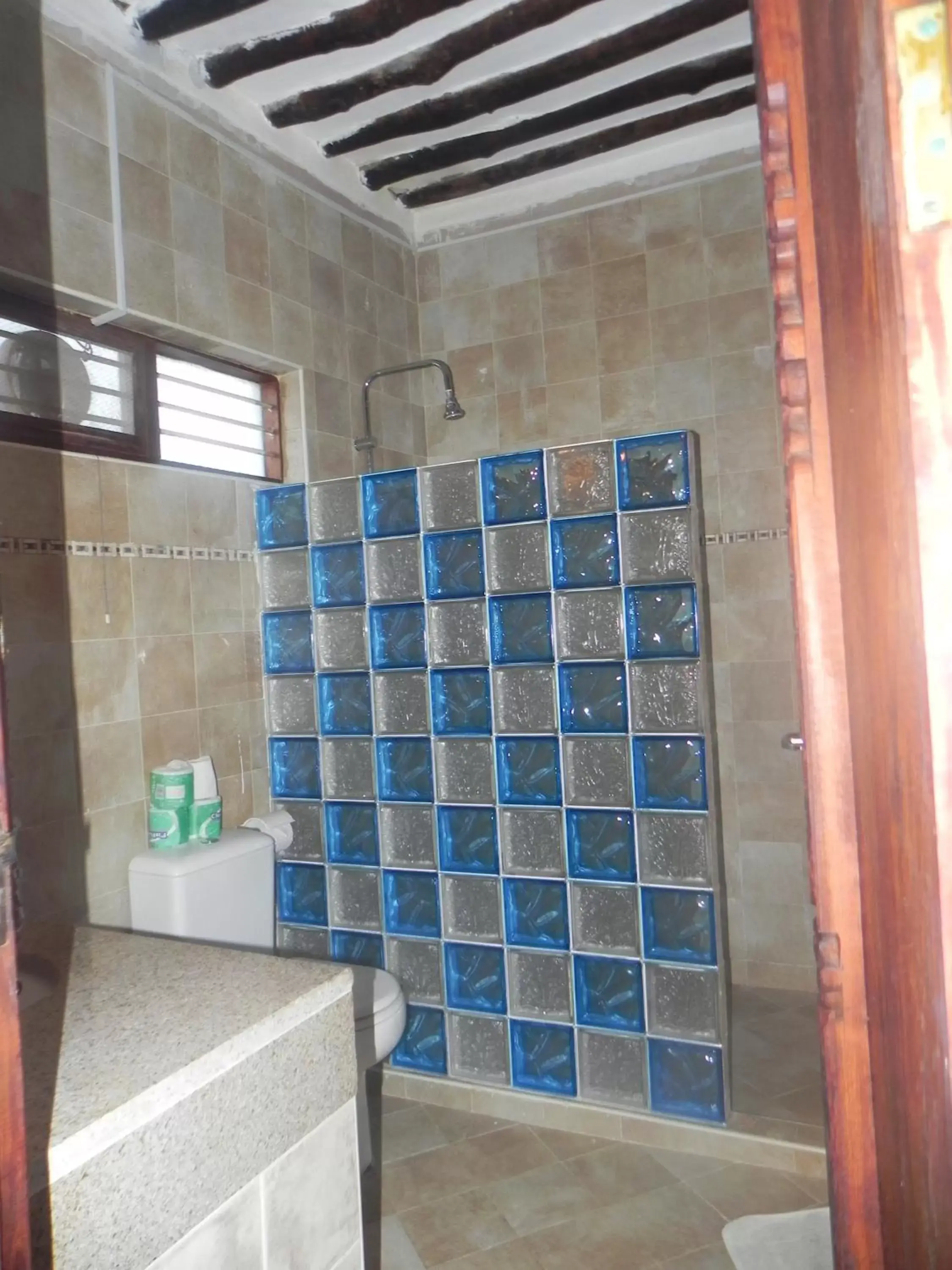 Bathroom in Langi Langi Beach Bungalows
