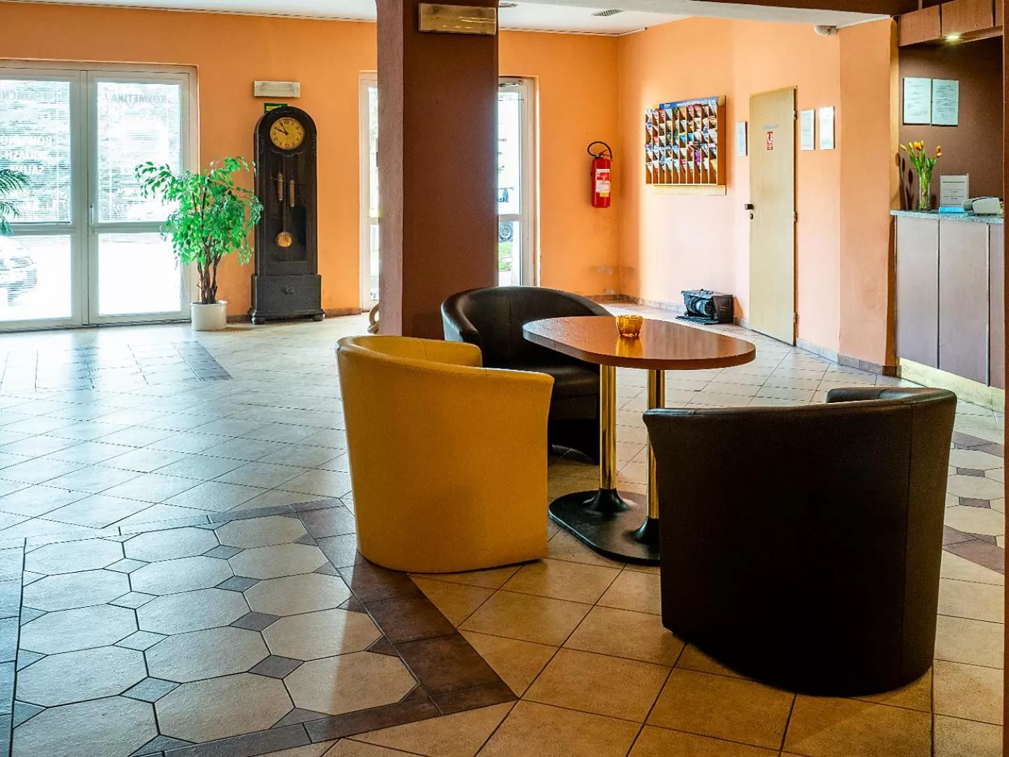 Lobby or reception in Hotel Olympia Česká Lípa