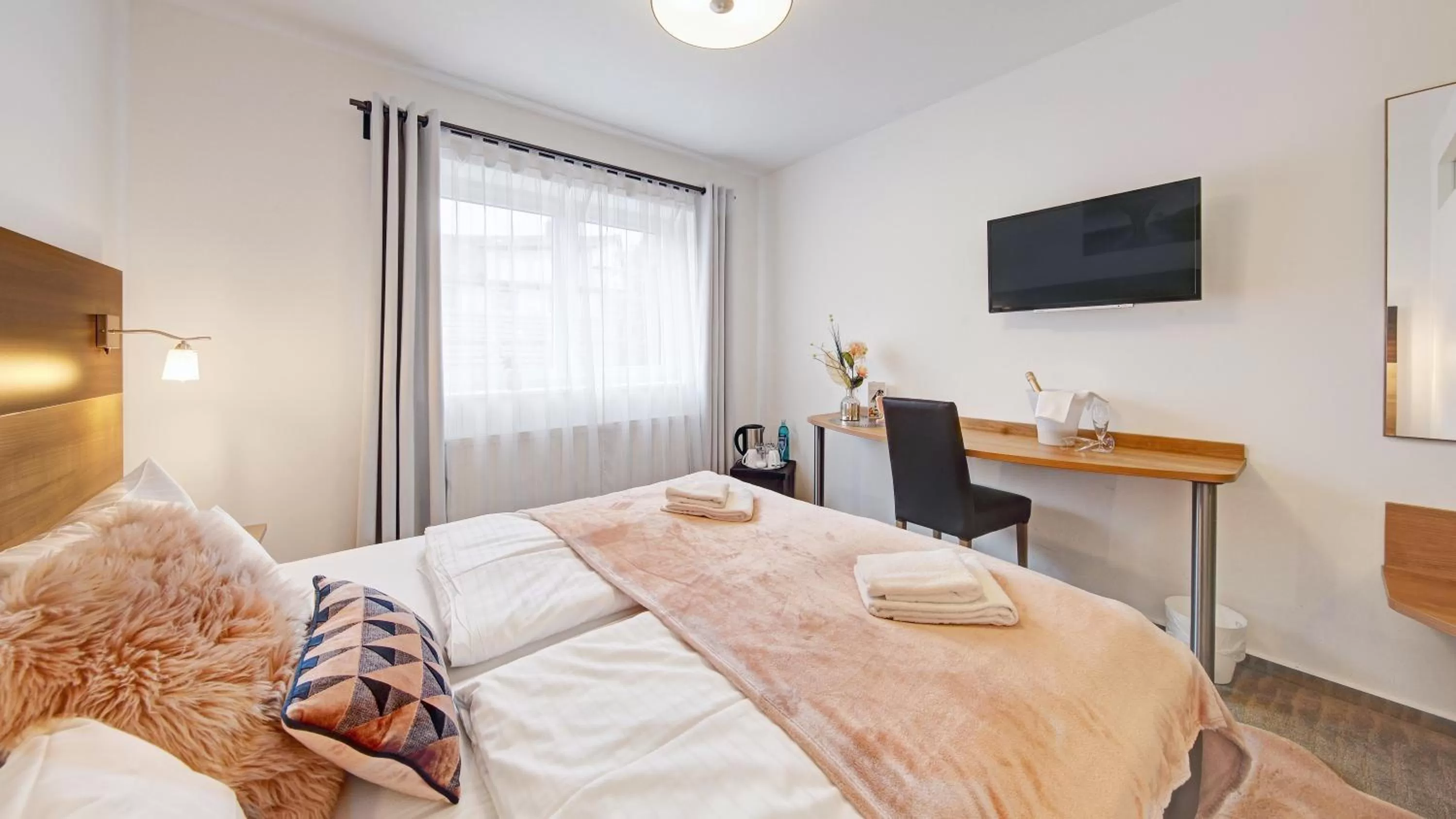 Bed in Boutique-Hotel Kronenstuben