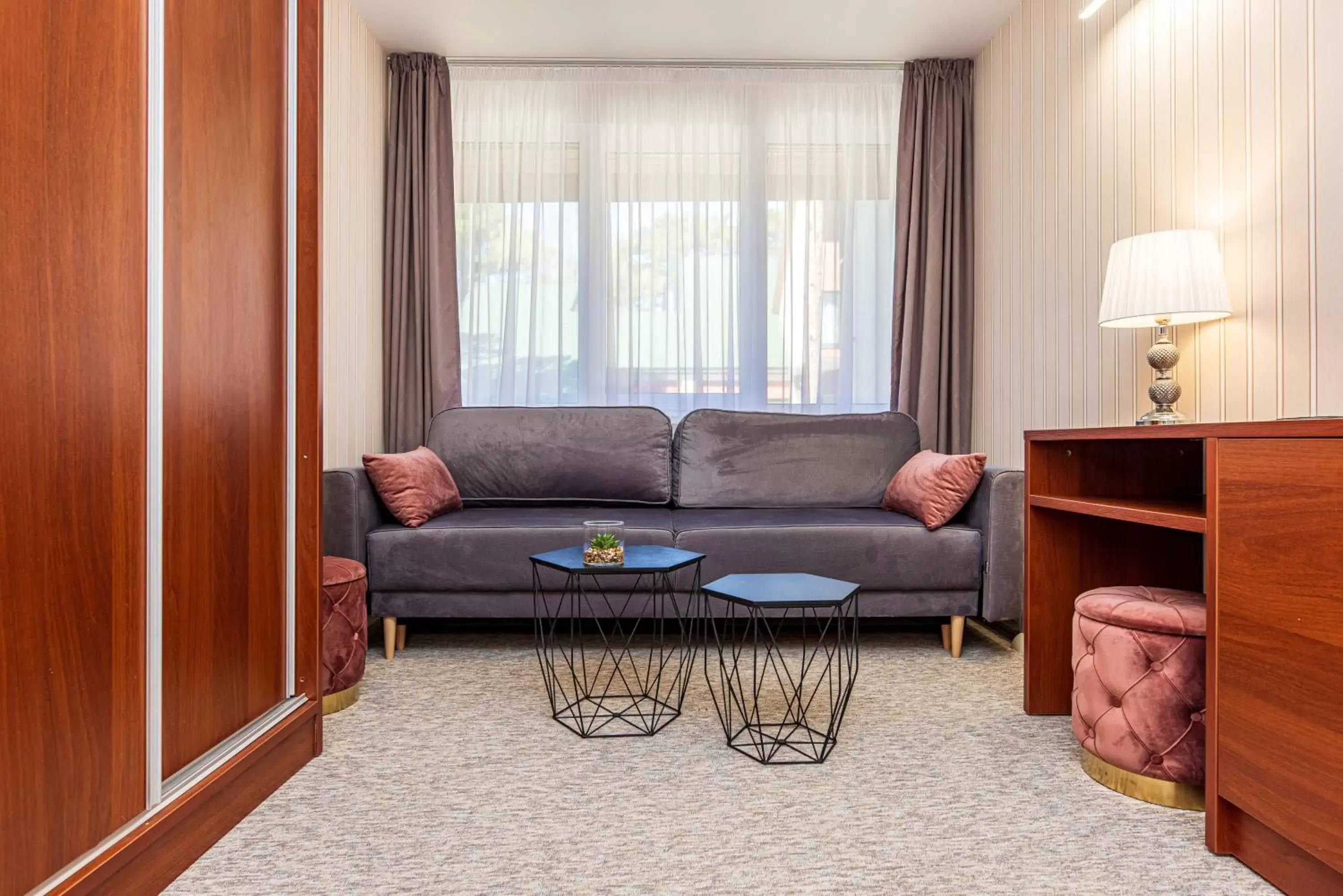 Two-Bedroom Apartment with Balcony in Palanga Park Hotel Two-Bedroom Apartment with Balcony in Palanga Park Hotel