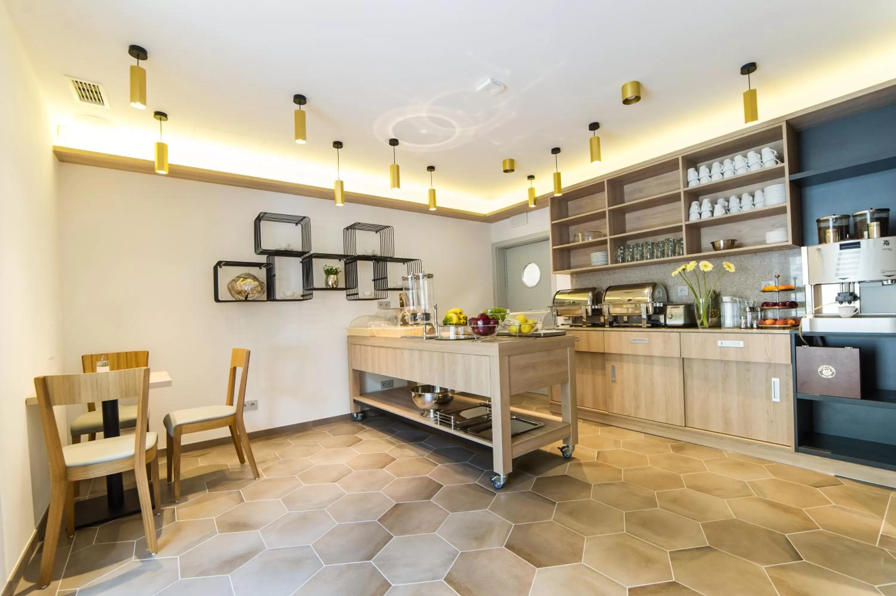 Buffet breakfast in Garni hotel Castle Bridge