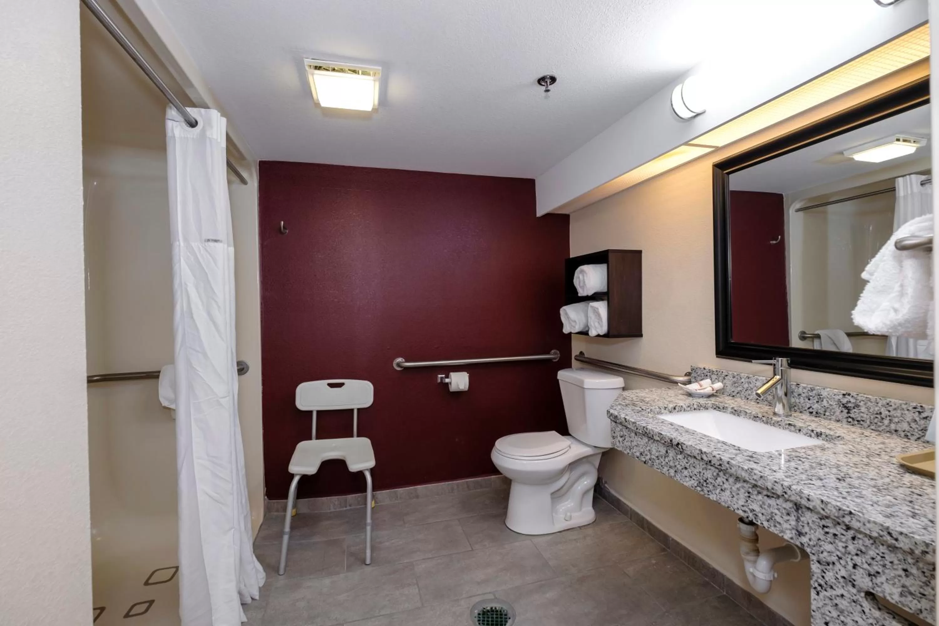 Bathroom in Red Roof Inn PLUS+ Palm Coast