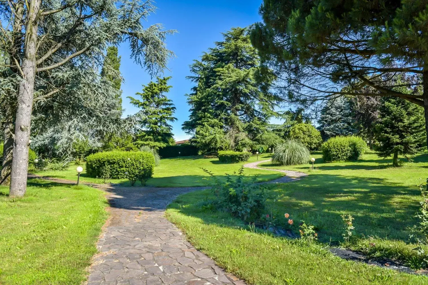 Garden in Palazzo Cavagna Sangiuliani