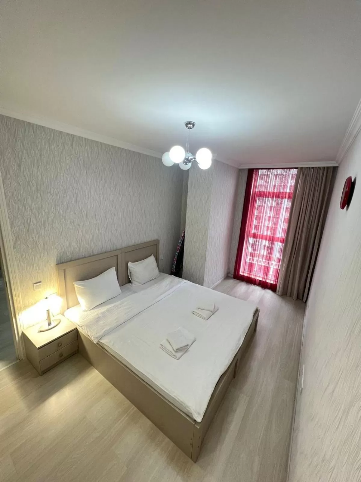 Bed in Holiday Lux Sea Towers Batumi