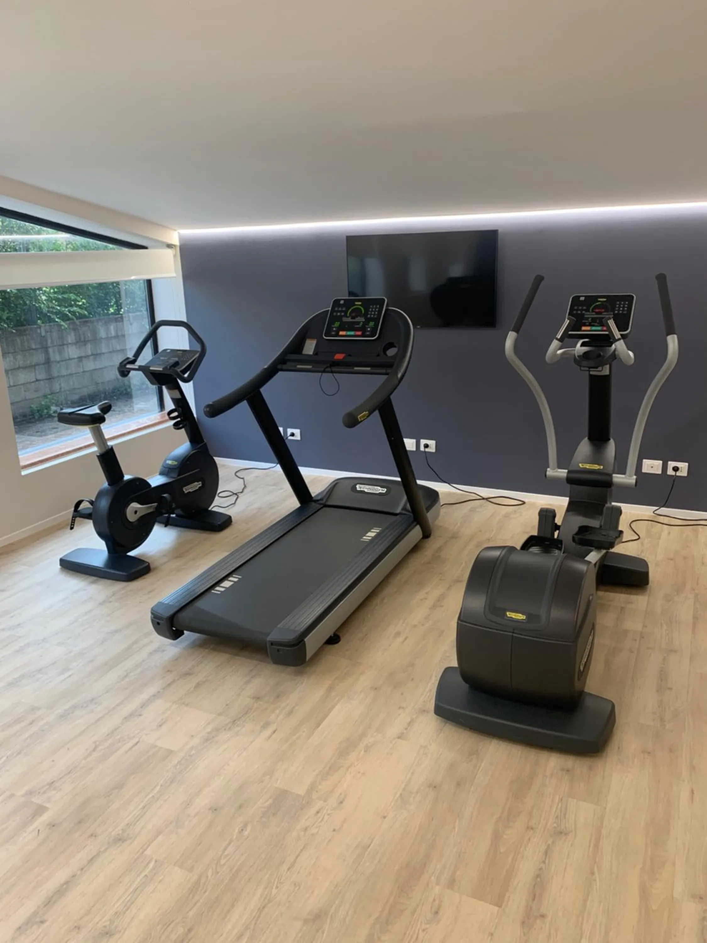 Fitness centre/facilities in Hotel Leon d'Oro