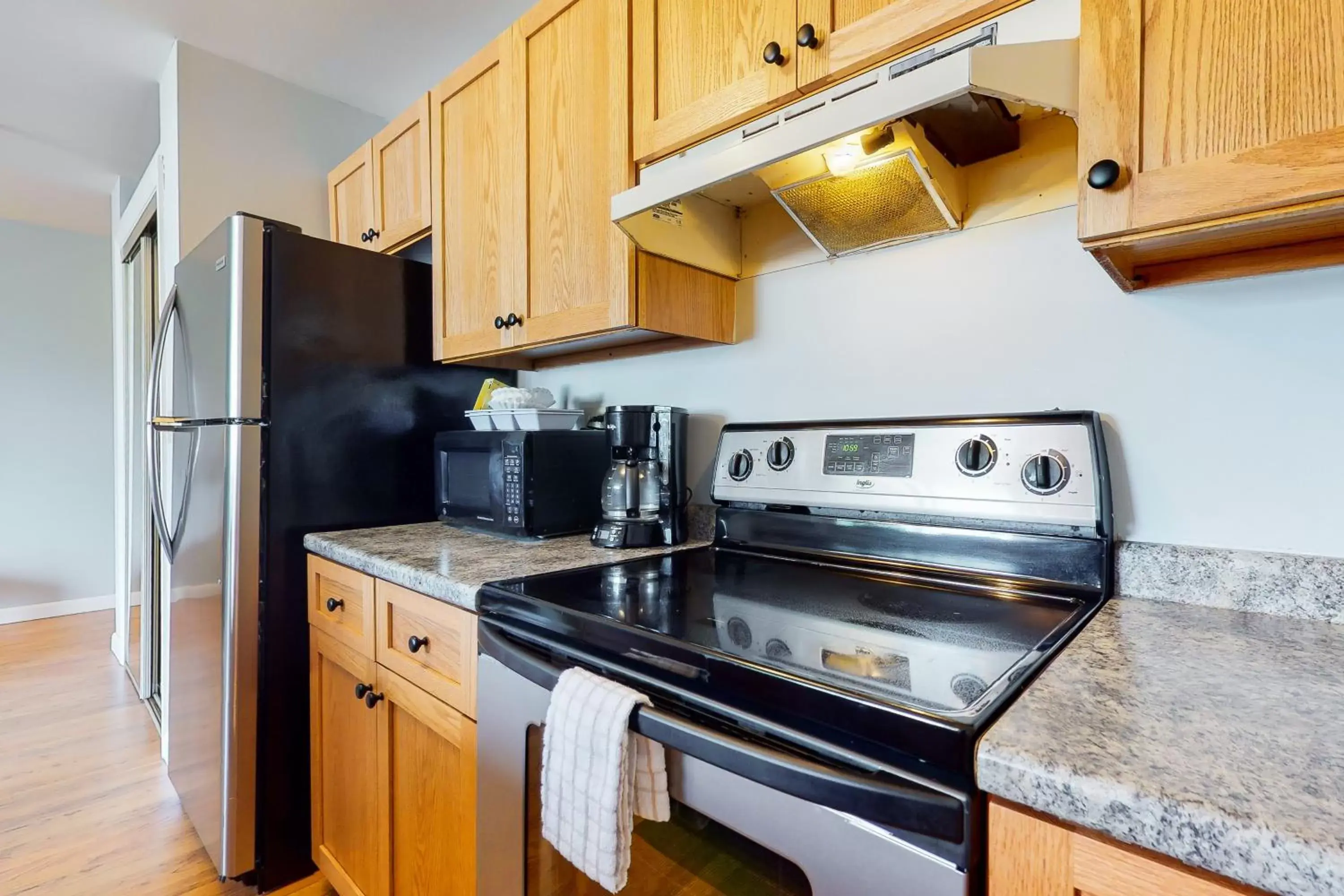 Kitchen/Kitchenette in Lake Winnipesaukee Retreat