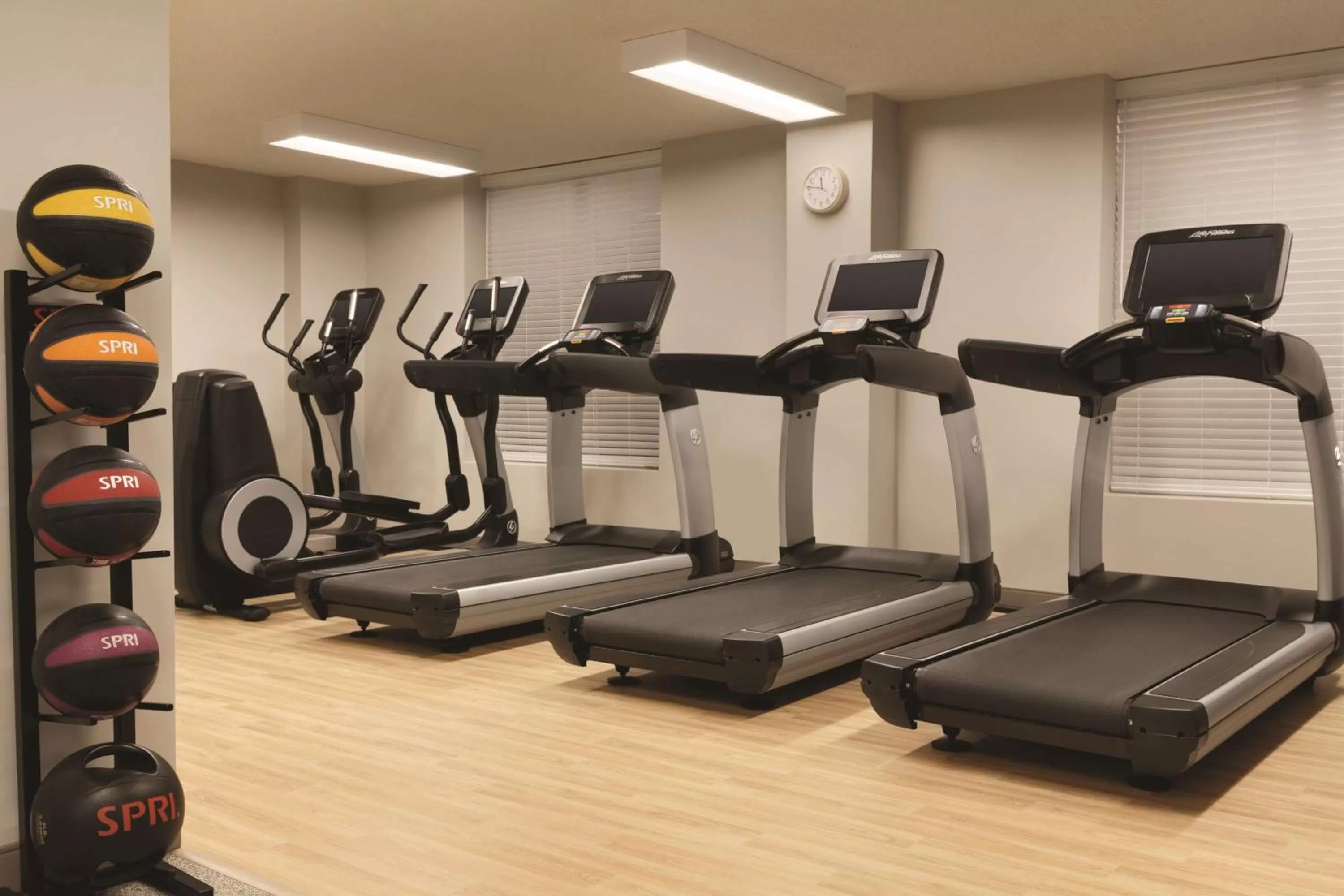 Fitness centre/facilities in Embassy Suites by Hilton Atlanta at Centennial Olympic Park
