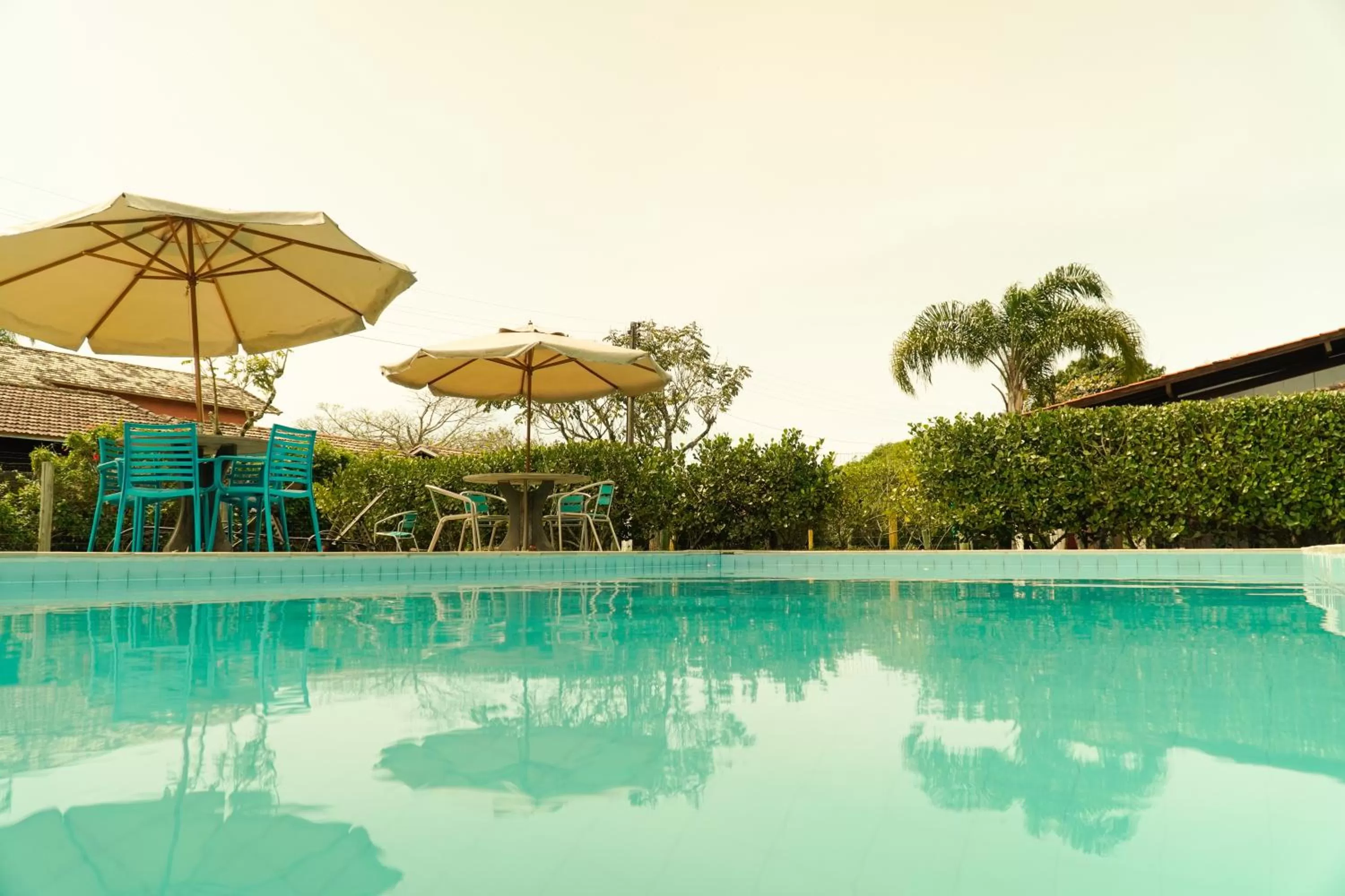 Swimming pool in Pousada Dunasol Floripa