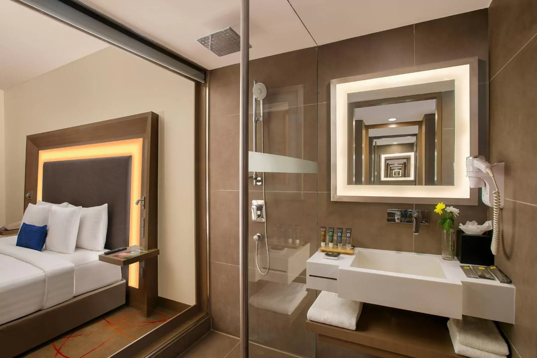 Bathroom in Novotel Ahmedabad