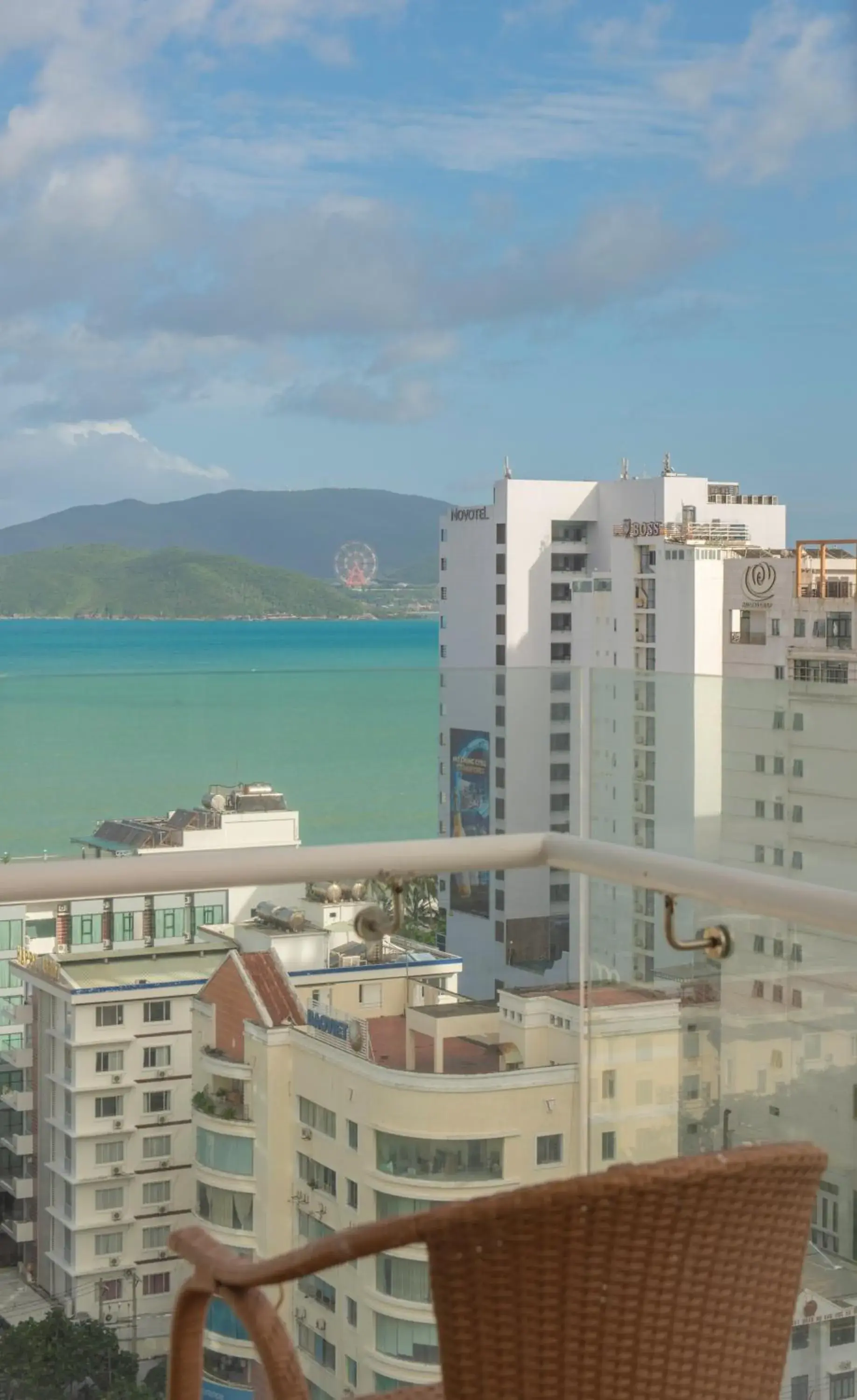 Sea view in Green World Hotel Nha Trang