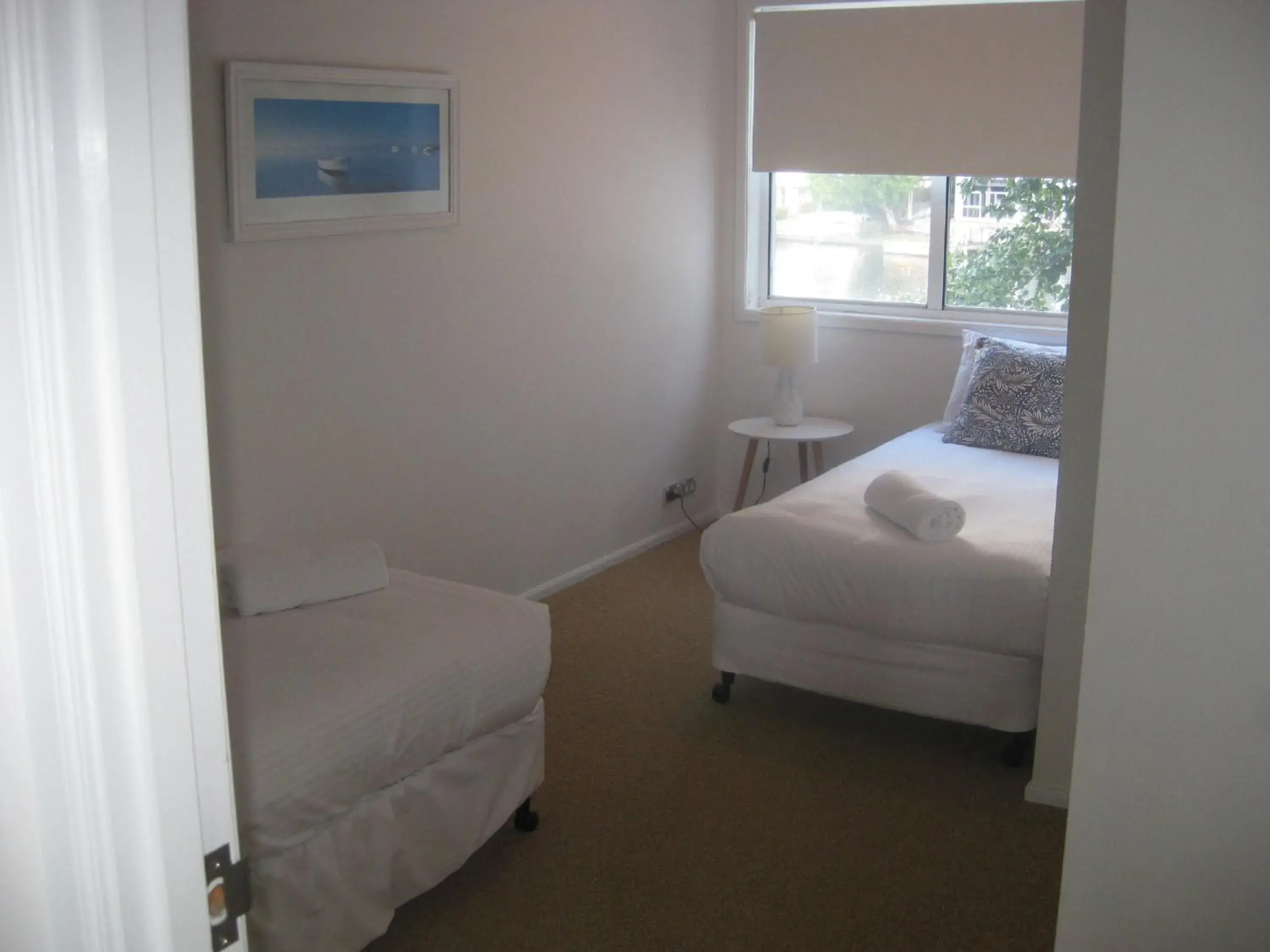 Bed in Noosa Entrance Waterfront Resort