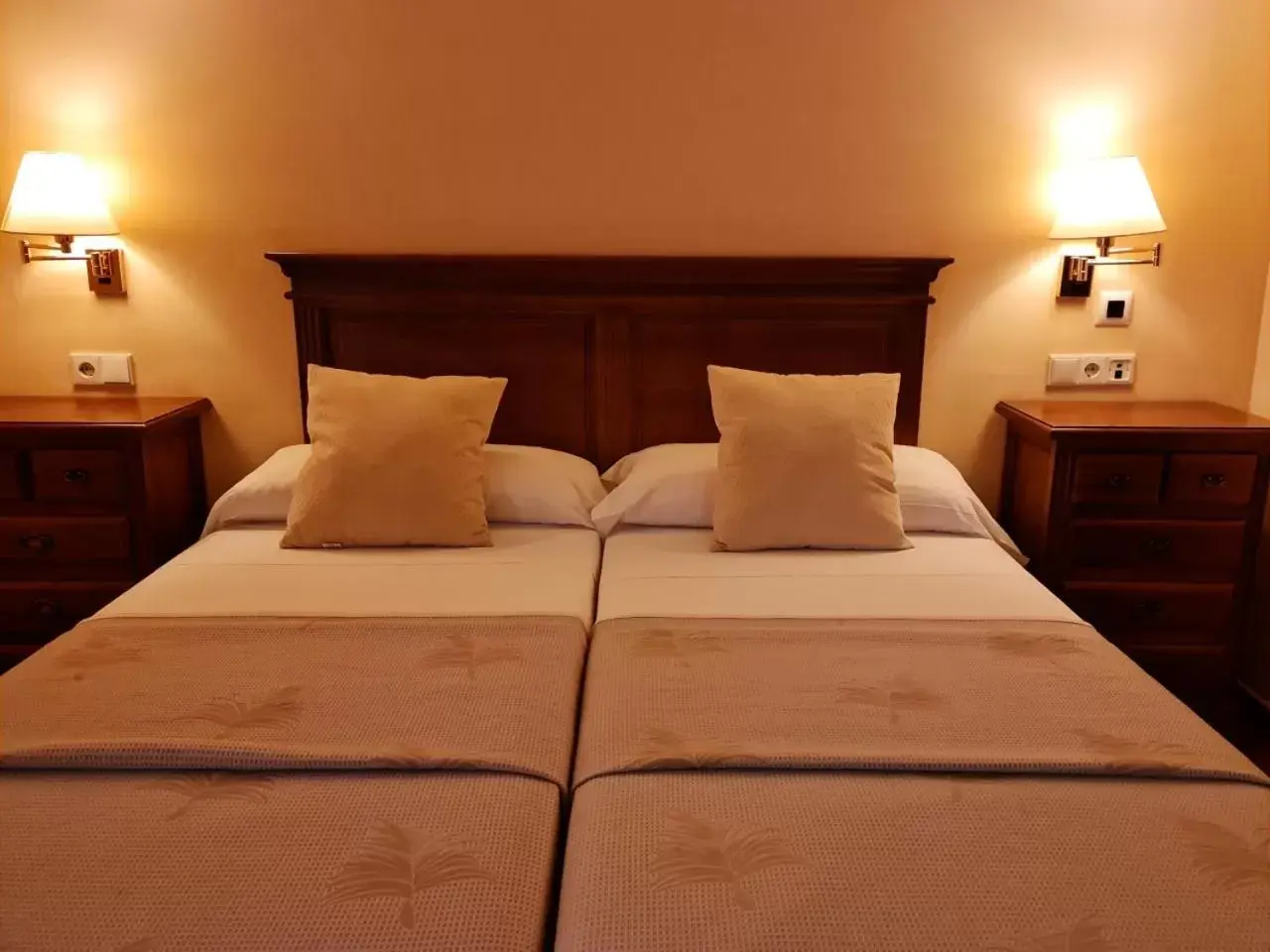 Bedroom, Bed in Hotel Plateros