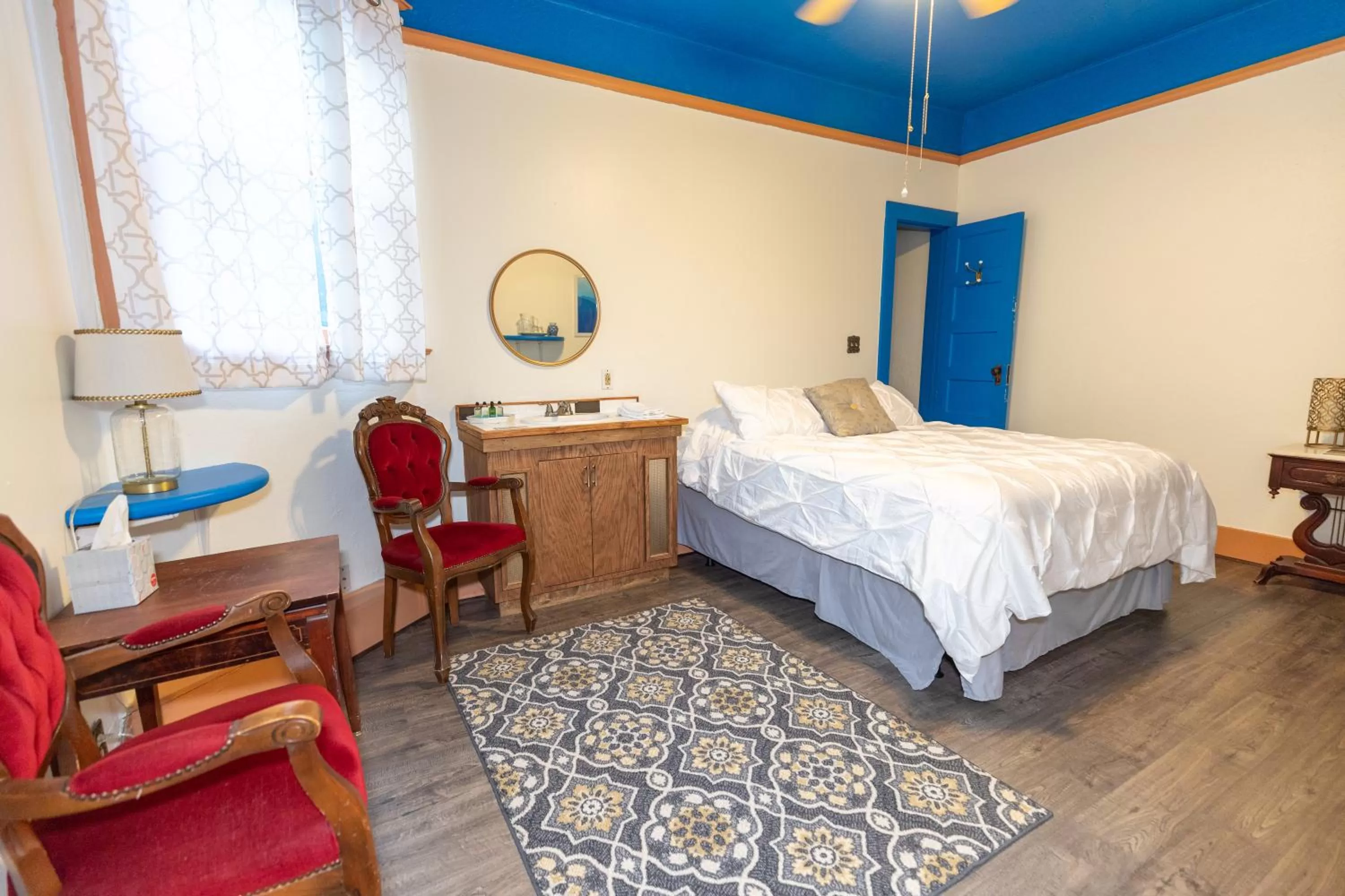 Bed in Bisbee Grand Hotel