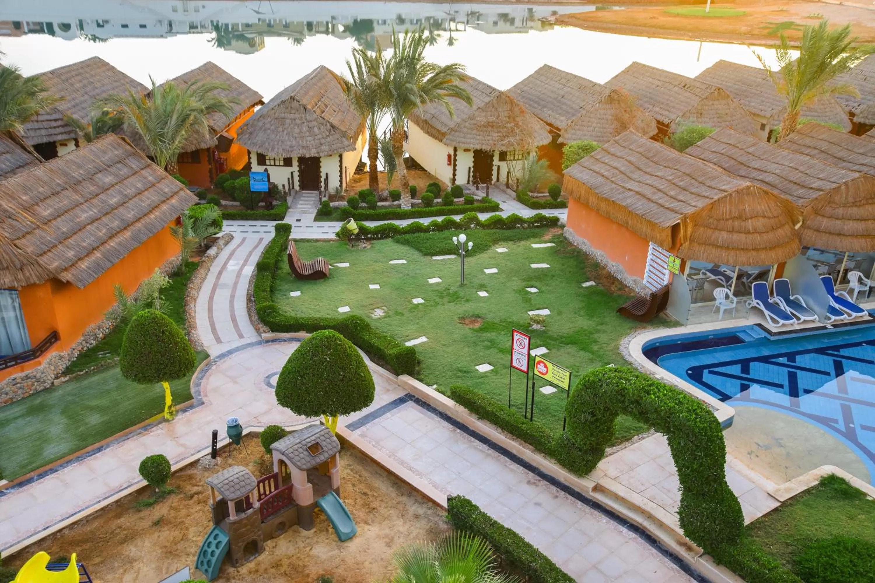 Garden in Panorama Bungalows Resort El Gouna