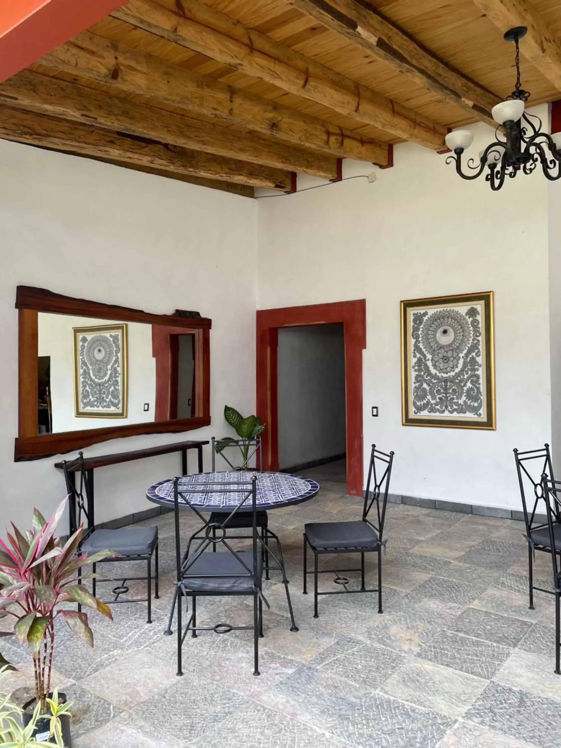 Seating area in Palacio Del Cobre