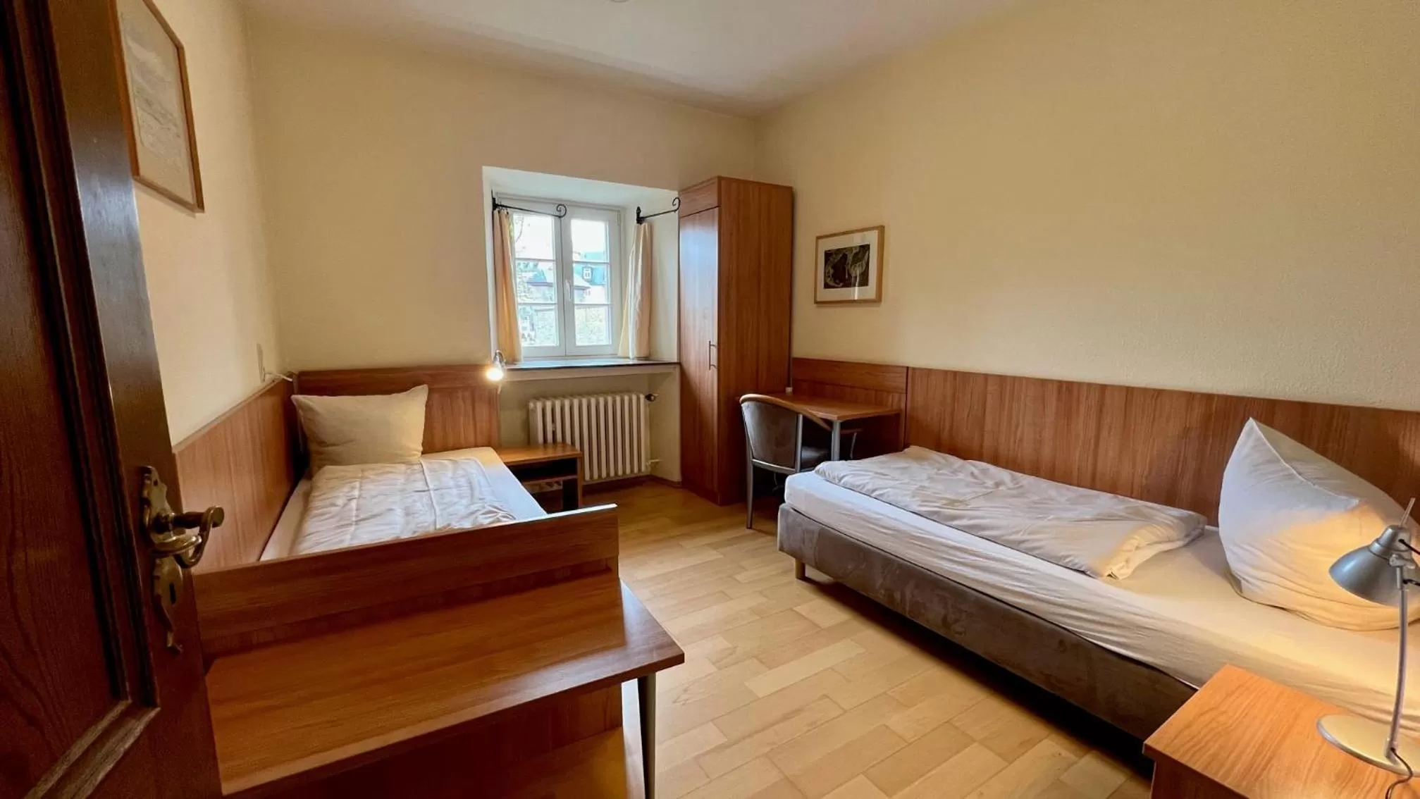 Bed in Kloster Steinfeld Gästehaus