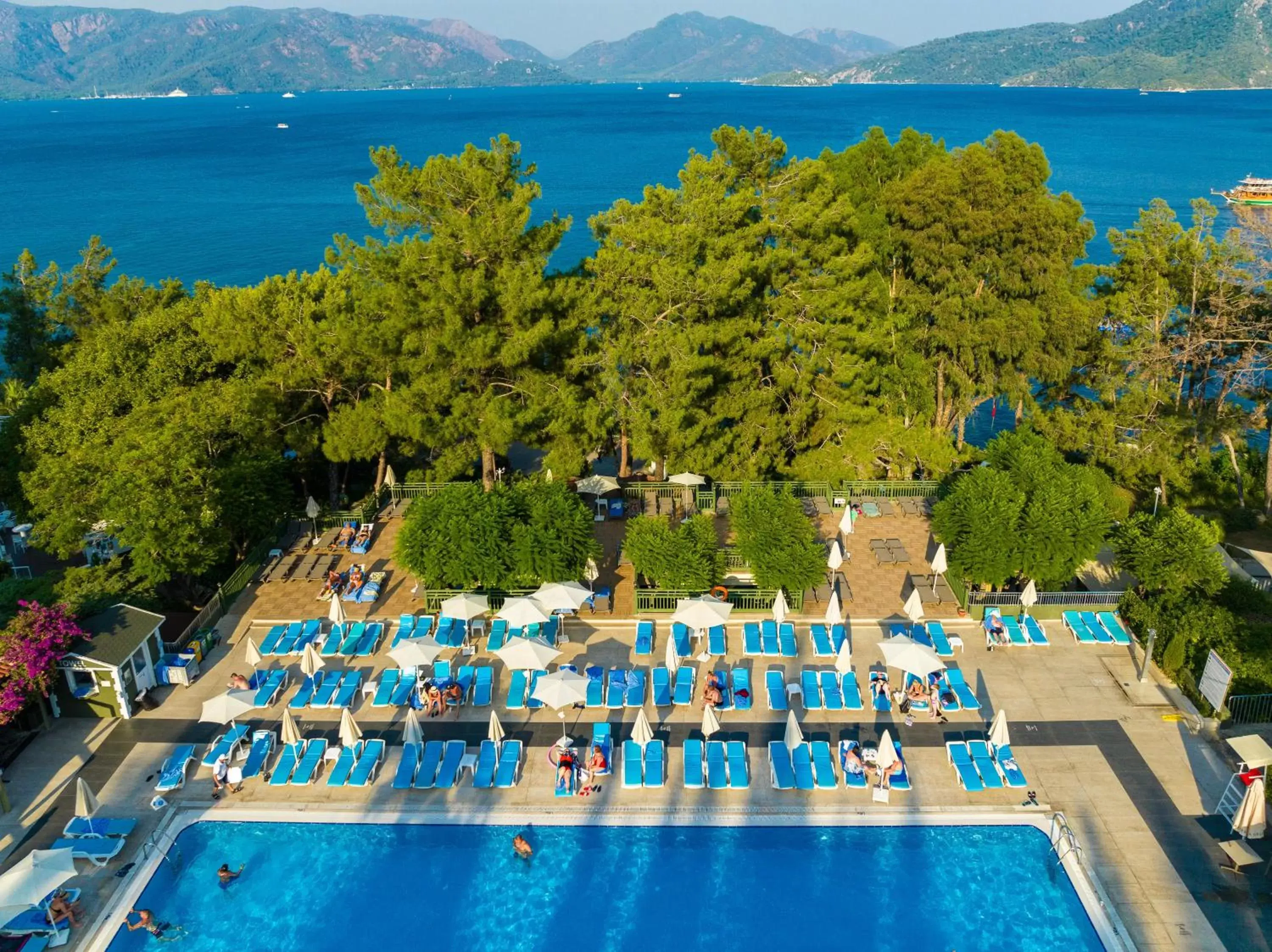 Swimming pool, Pool View in Labranda Mares Marmaris Hotel