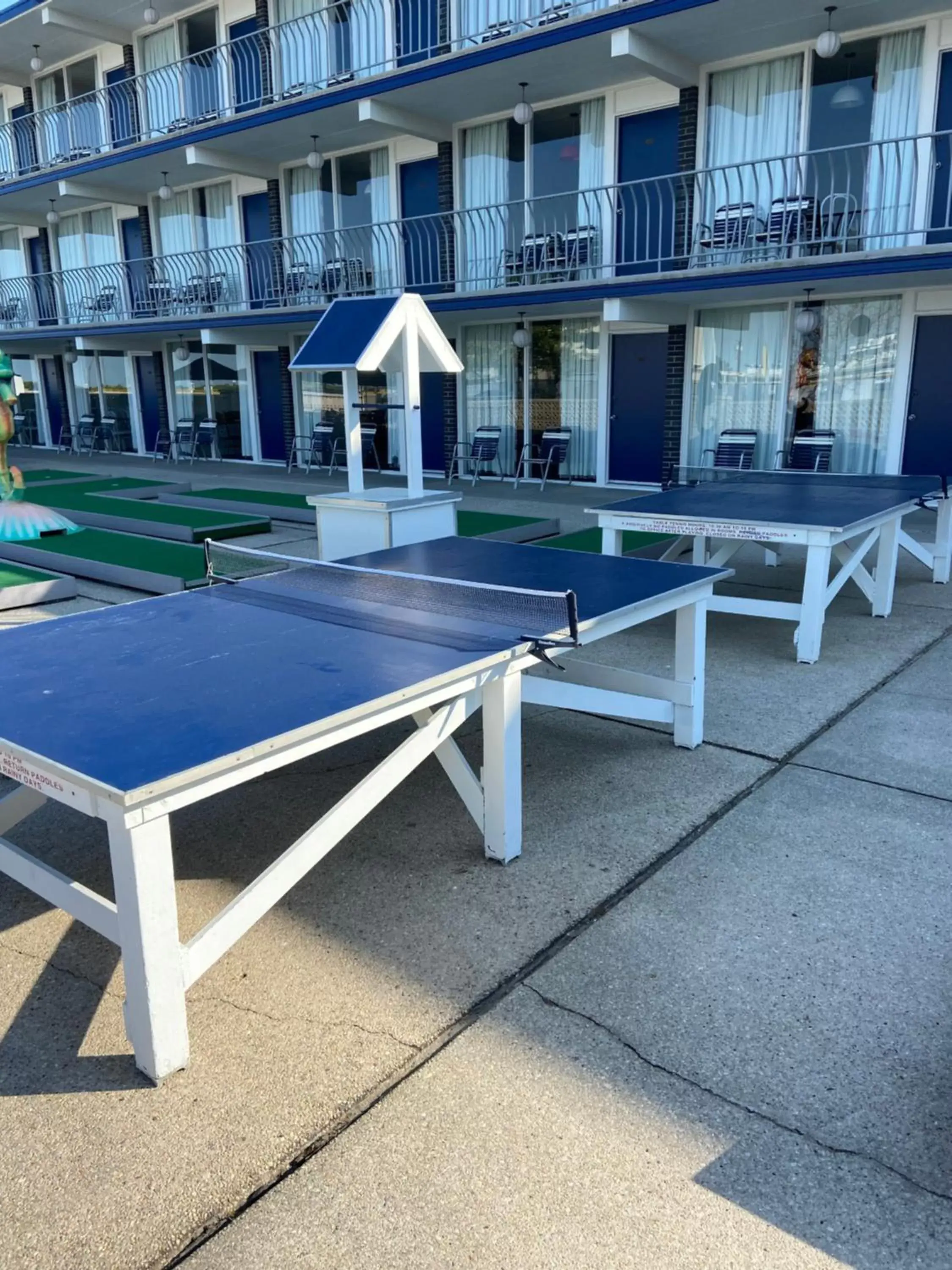 Table Tennis in Yankee Clipper Resort Motel