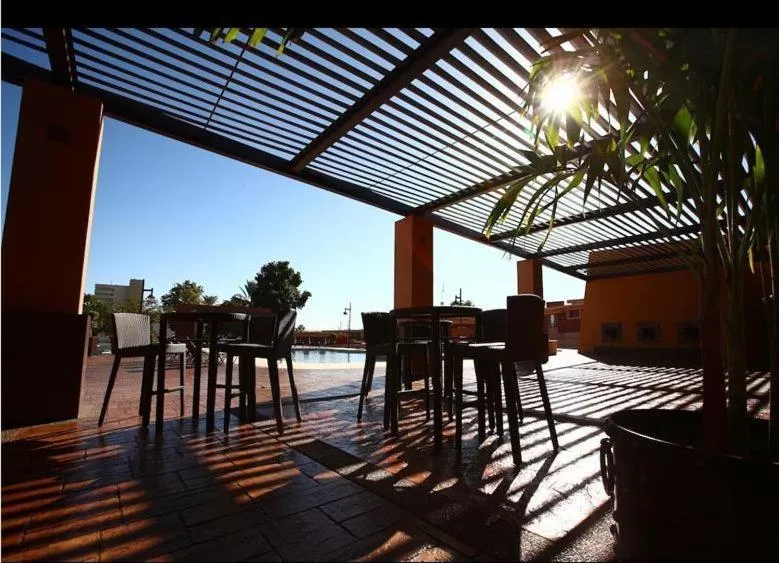 Patio in Hotel Gandara
