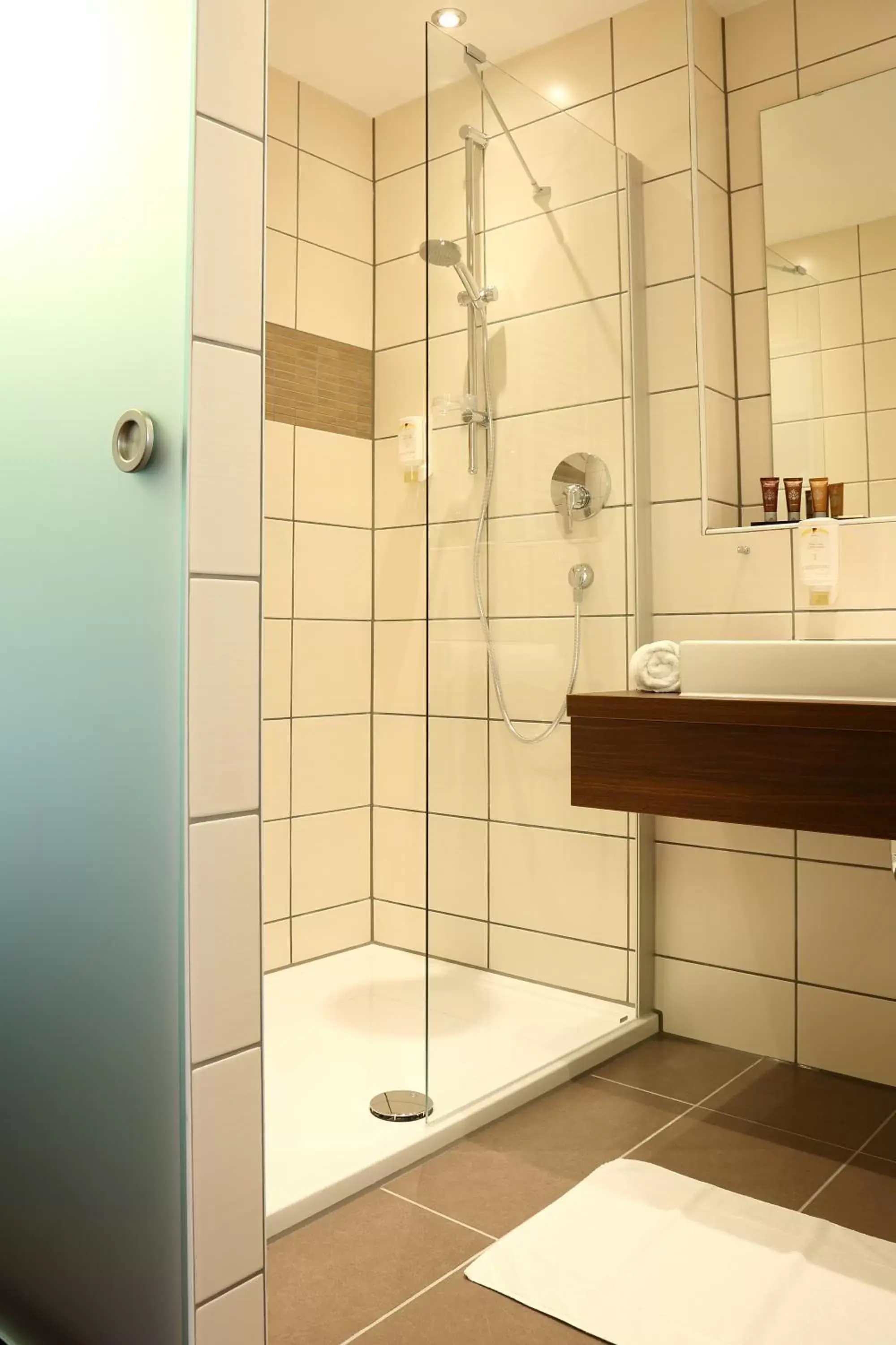 Bathroom in Lobinger Hotel Weisses Ross Bathroom in Lobinger Hotel Weisses Ross