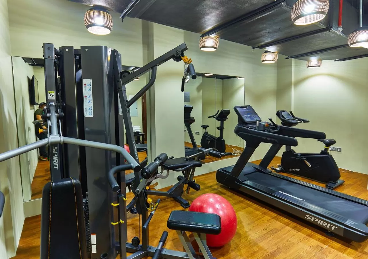 Fitness centre/facilities in Rose Plaza Hotel Al Barsha