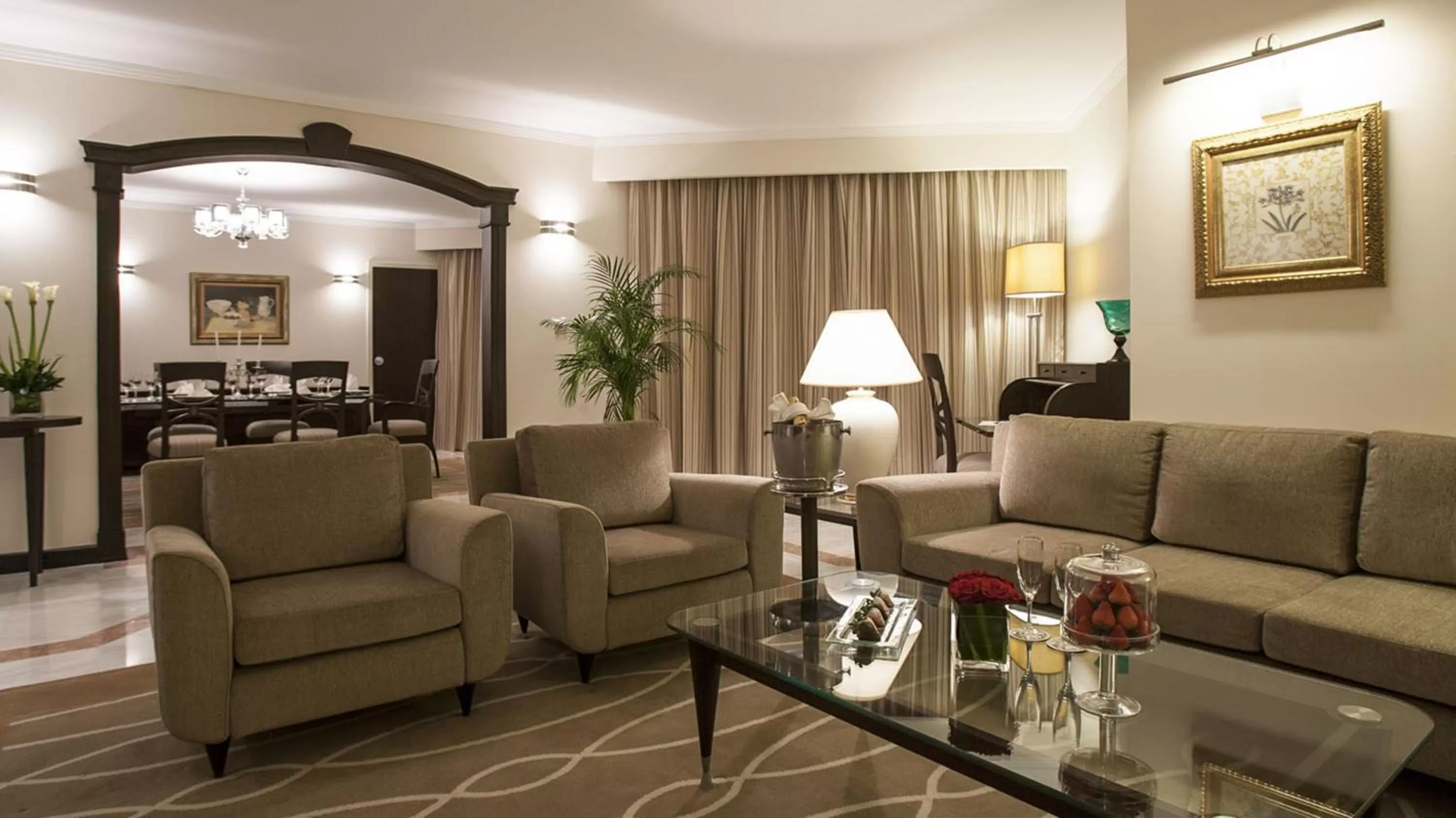 Living room in Danat Al Ain Resort