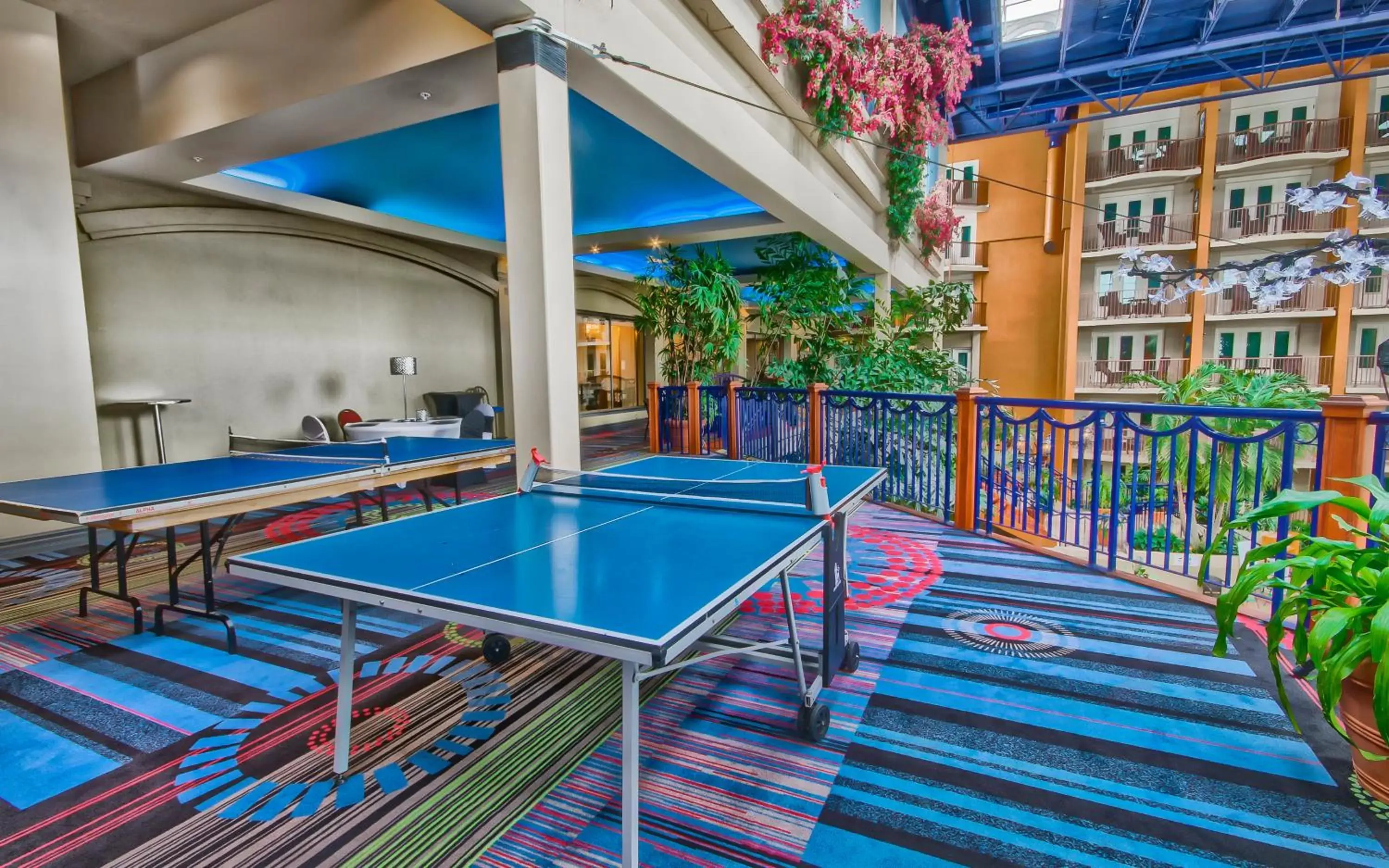 Table tennis in LHotelQuébec