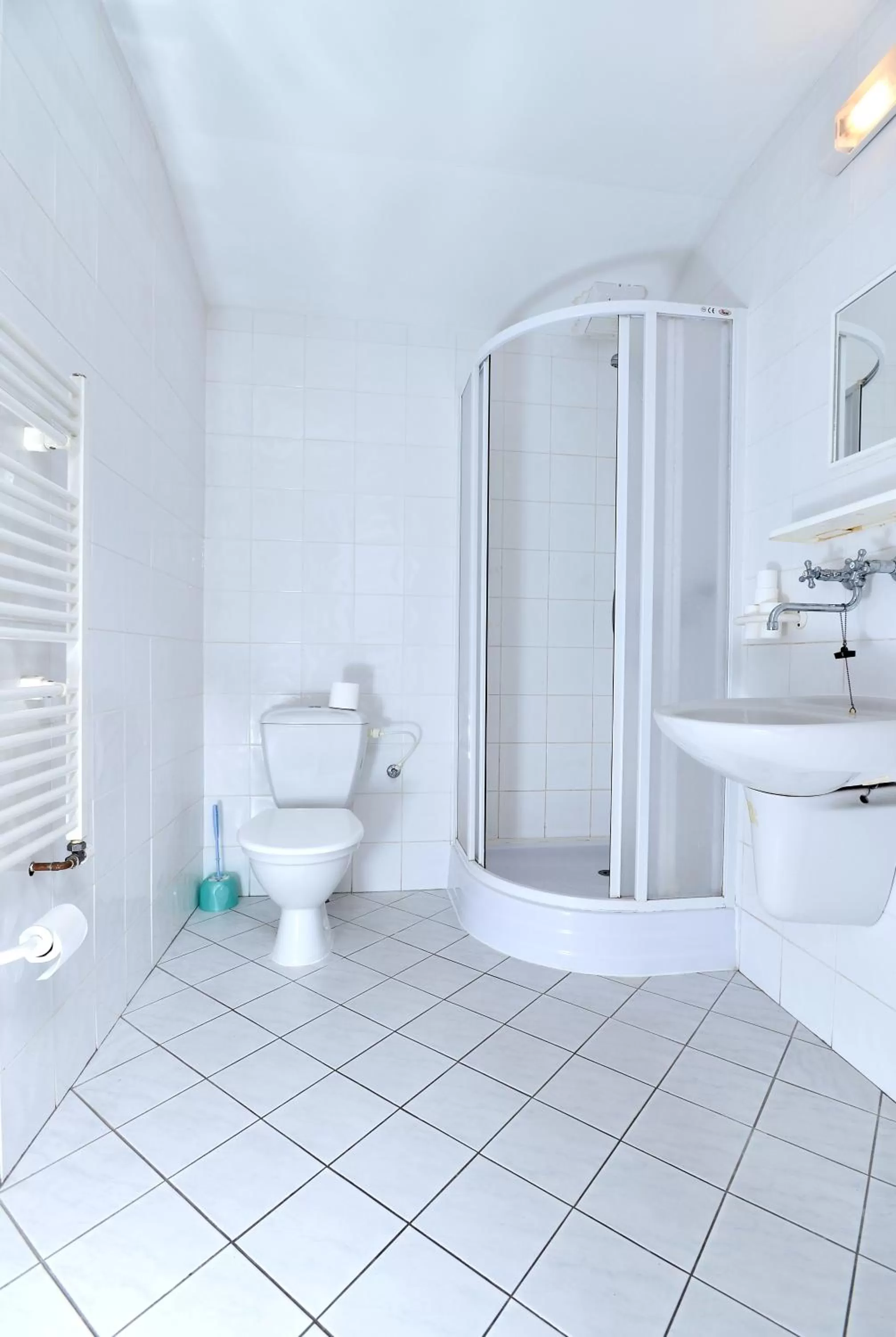 Bathroom in Hotel U Jezírka