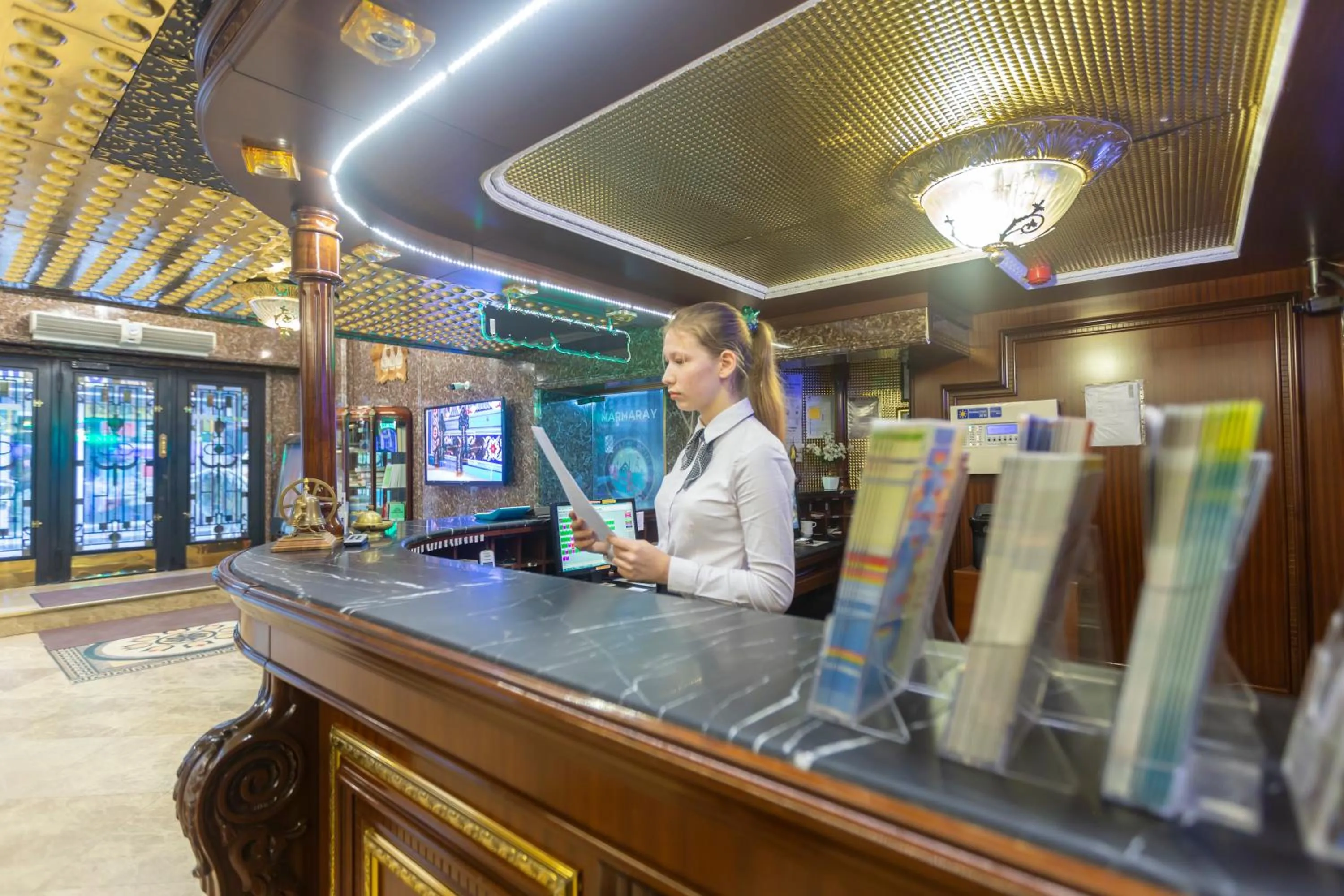 Sauna in Marmaray Hotel